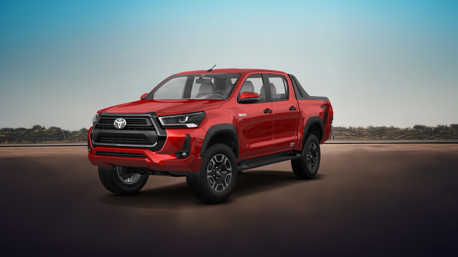 Toyota Hilux Double Cab 4 Door pickup truck 2015 tuning