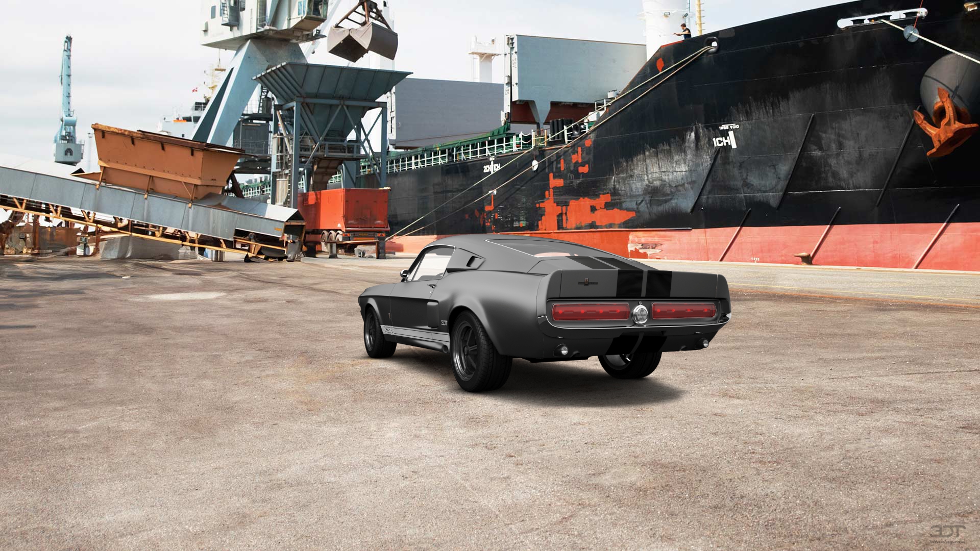 Mustang GT500 2 Door Coupe 1968 Images