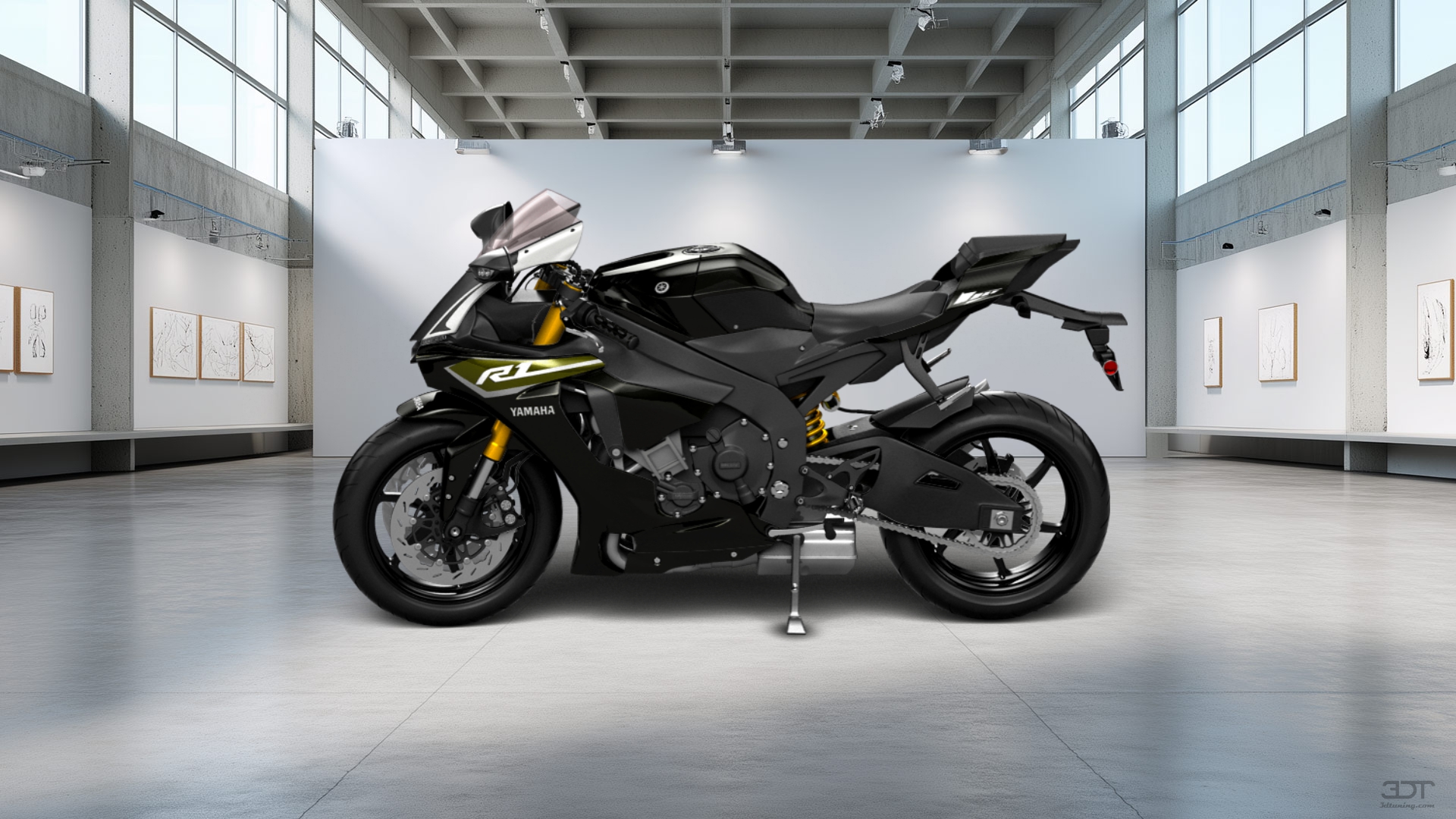 Yamaha YZF R1 Sport Bike 2015 tuning