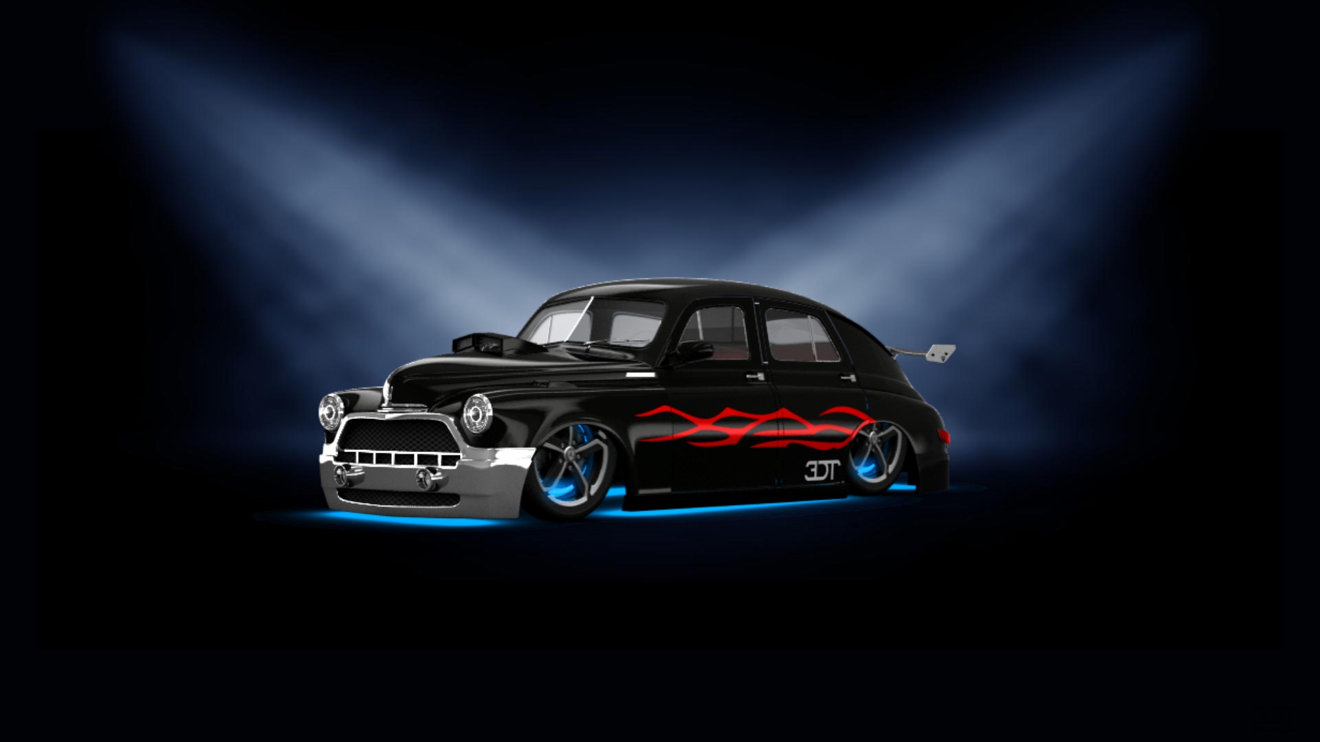 GAZ M20 Pobeda Fastback 1950 tuning