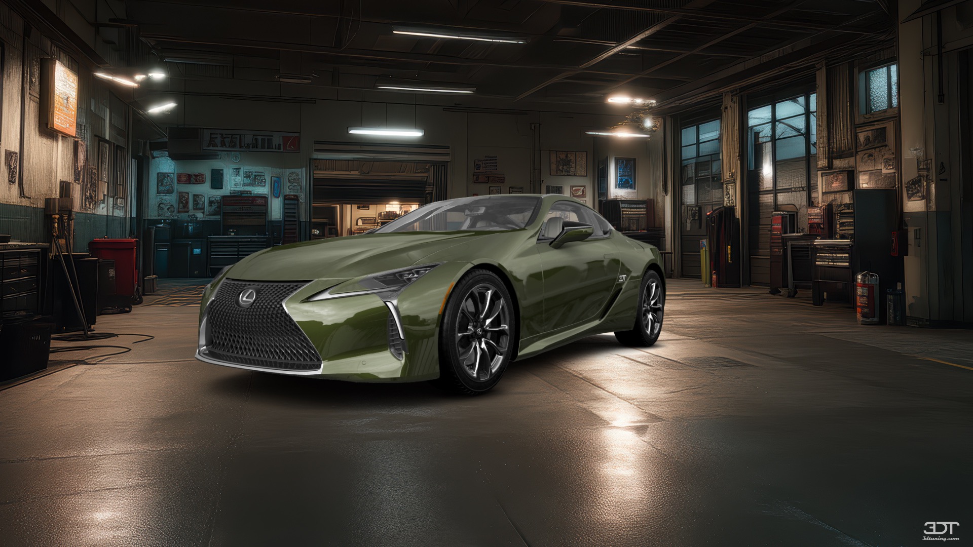 Lexus LC500 2 door fastback coupe 2017 tuning