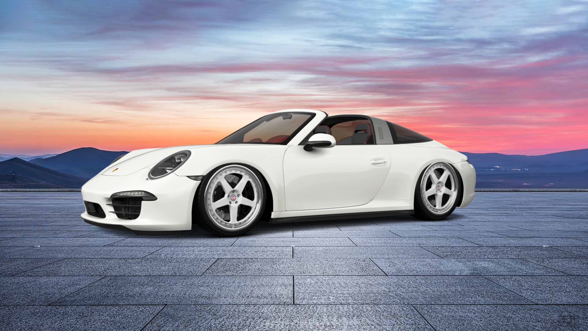 Porsche 911 Carrera Targa top 2014 tuning