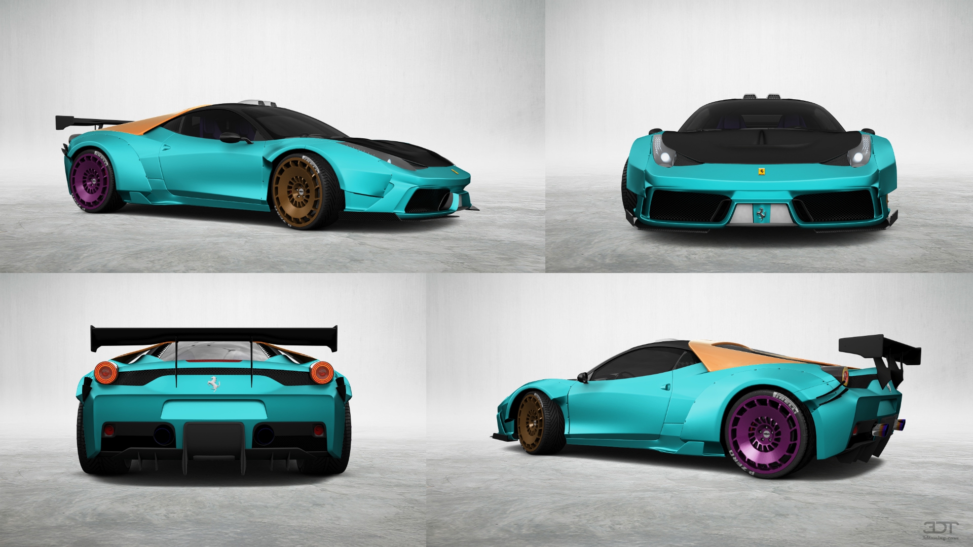 Ferrari 458 Italia 2 door spider 2010