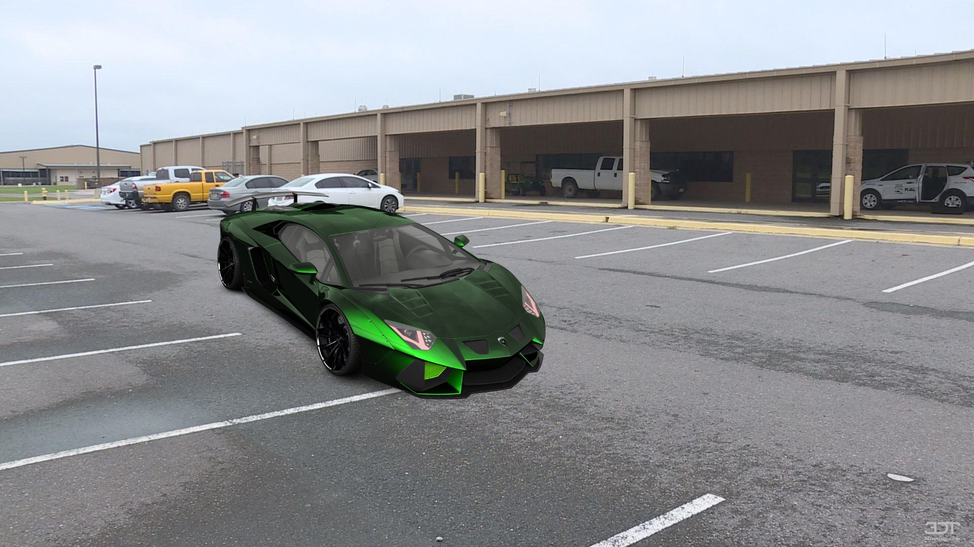 Lamborghini Aventador 2 Door Coupe 2012 tuning