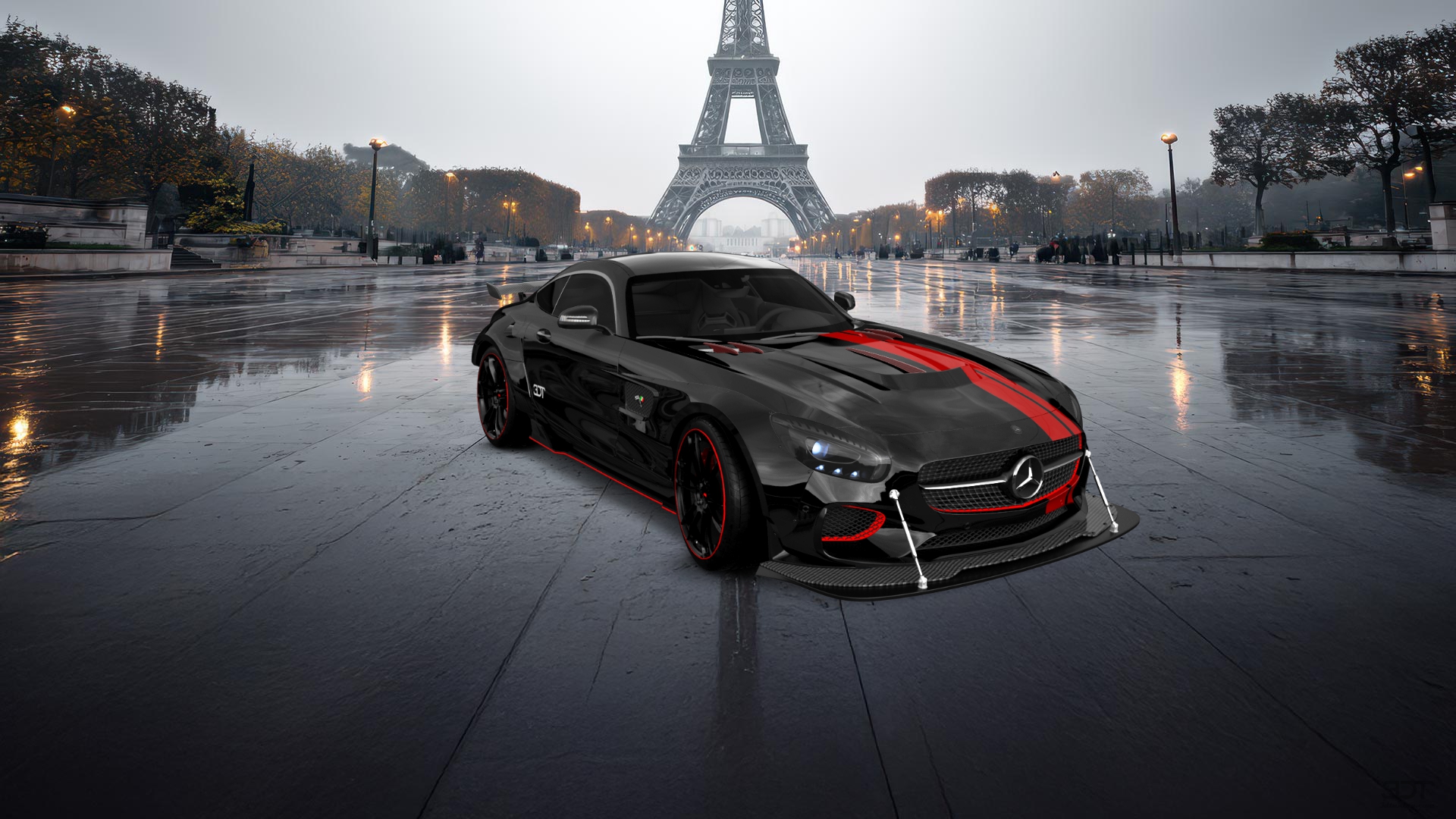 Mercedes AMG GT 2 door fastback coupe 2015