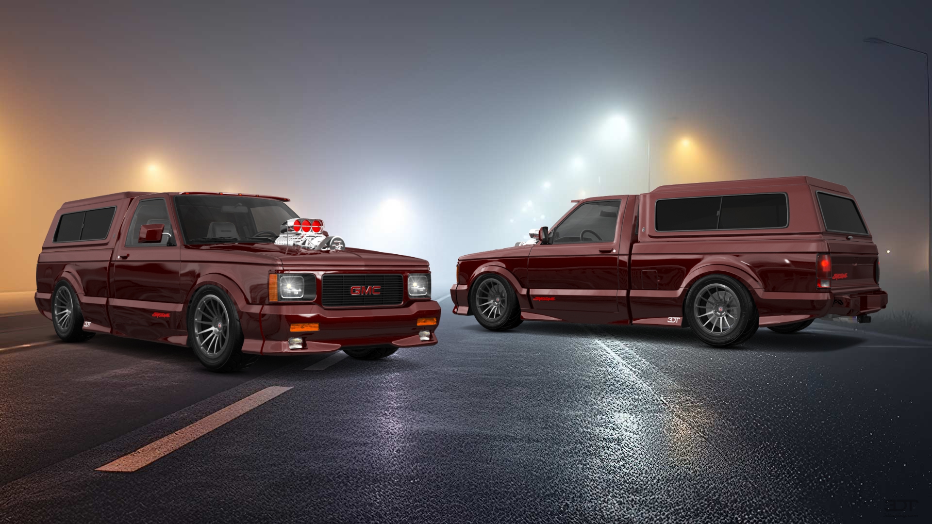 GMC Syclone 2 Door pickup truck 1991