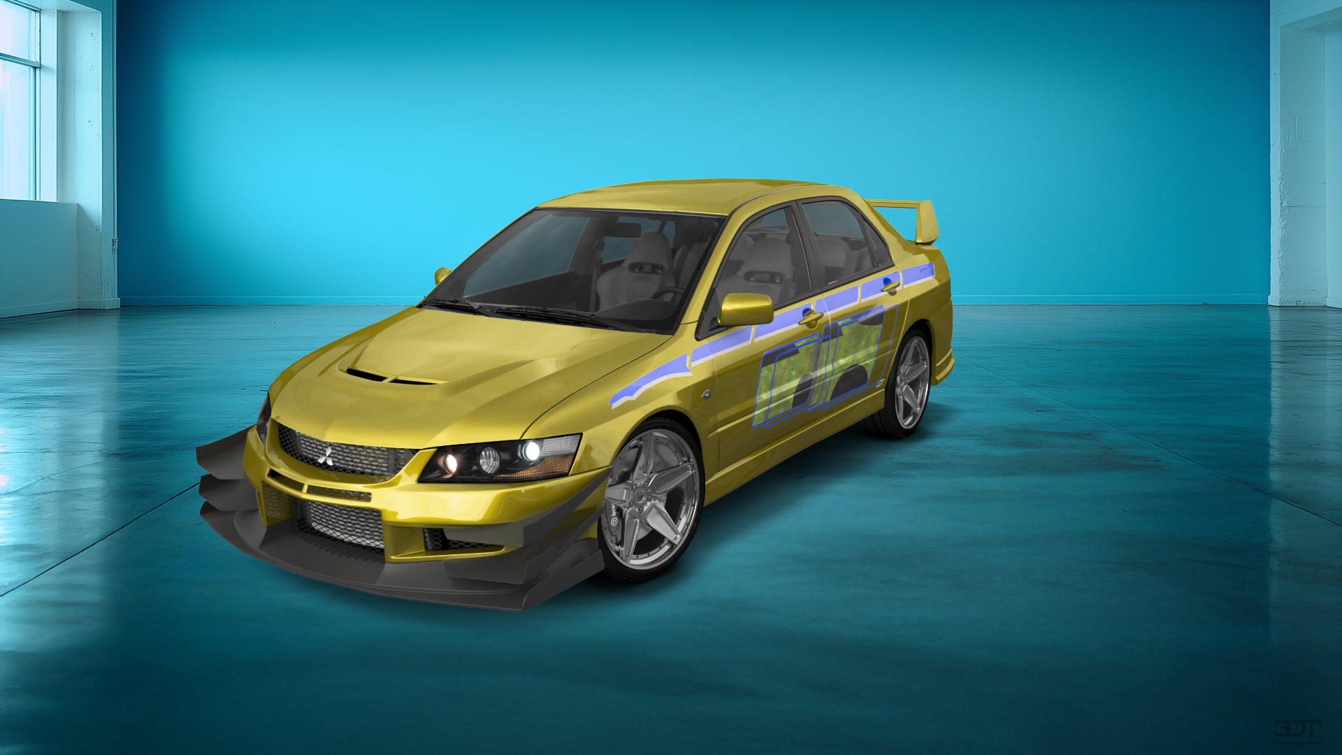 Mitsubishi Lancer Evo IX 4 Door Saloon 2005 tuning