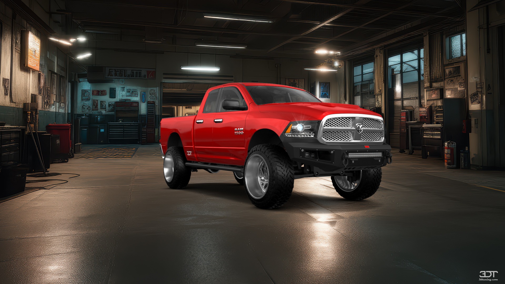 Dodge Ram 1500 Quad-Cab 4 door 2014 tuning