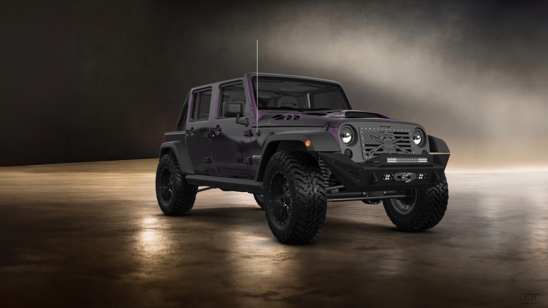 Jeep Wrangler Unlimited JK Rubicon Recon 4 Door SUV 2017 tuning