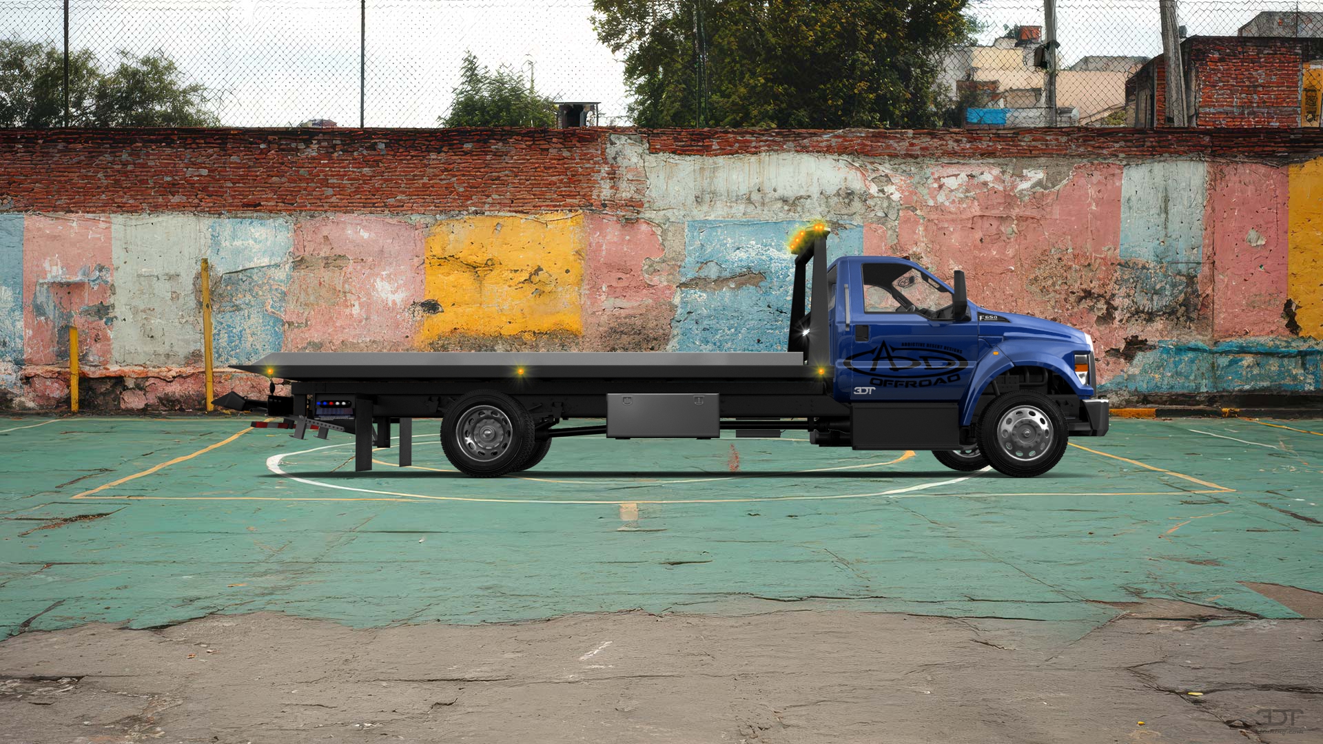 Ford F-650 Tow Truck Pickup 2016 tuning