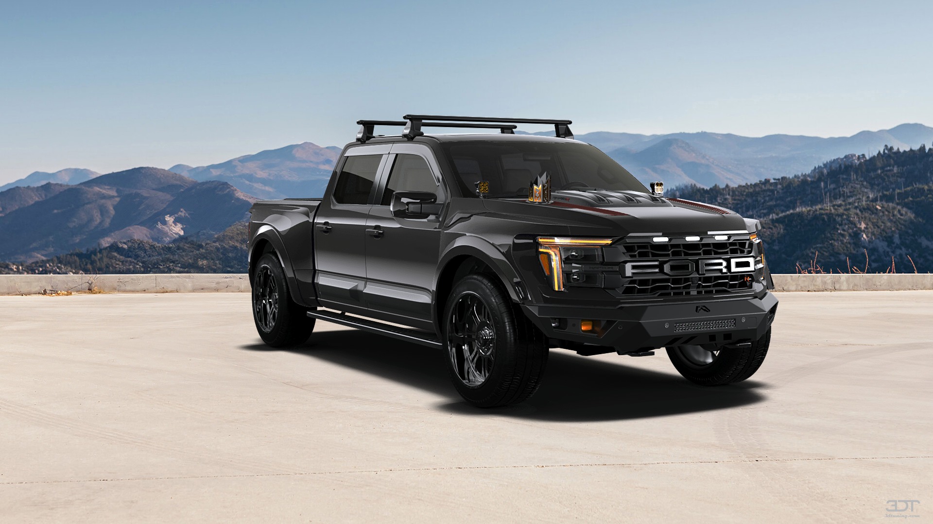 Ford F-150 Raptor 4 Door pickup truck 2024 tuning