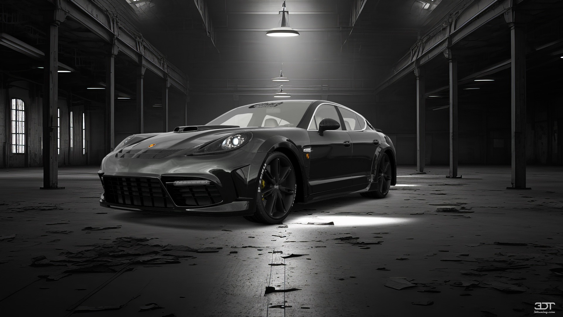 Porsche Panamera 4 door fastback saloon 2011 Images