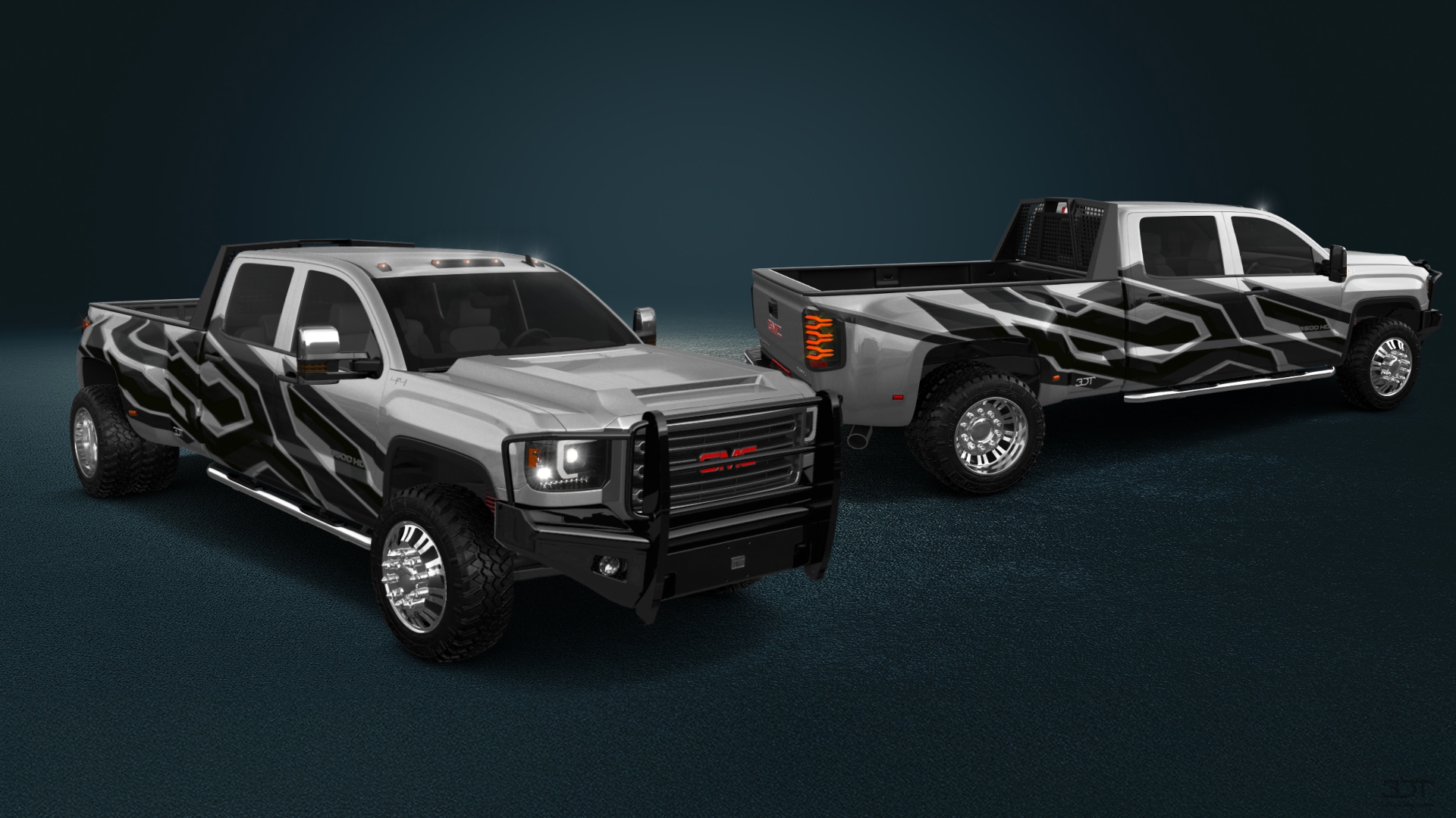 GMC Sierra 3500 HD Crew Cab 4 Door pickup truck 2015