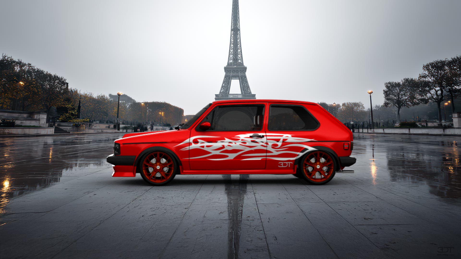 Volkswagen Rabbit GTI Mk1 3 Door Hatchback 1984 tuning