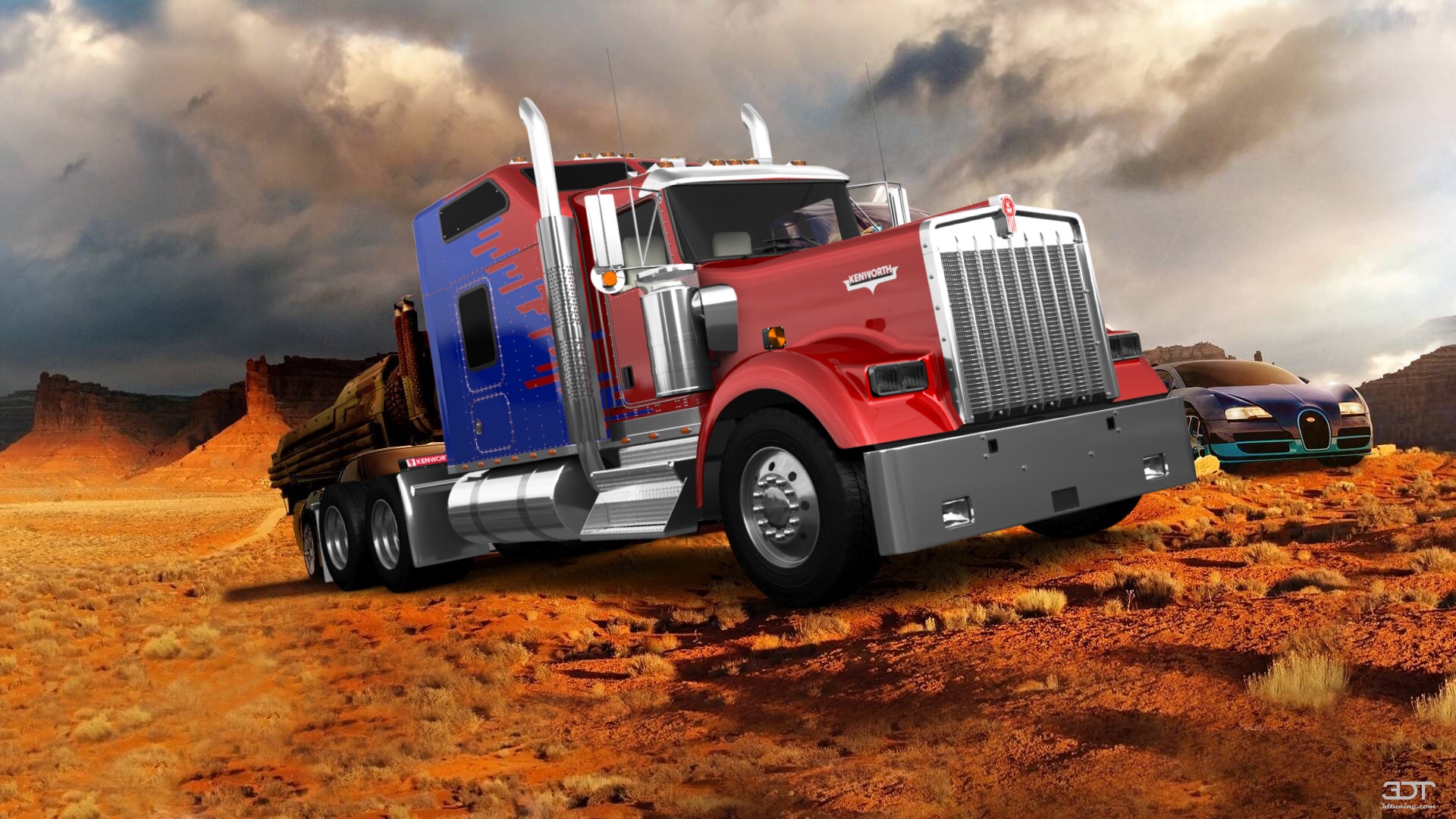 Kenworth W900 Sleeper Cab Truck 2015 Images