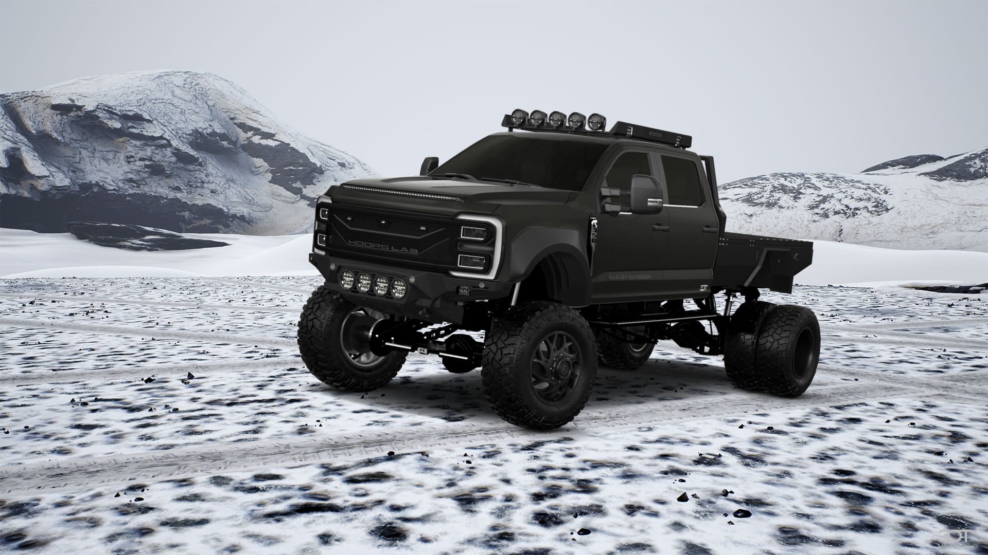 Ford F-350 DRW Crew Cab 4 Door pickup truck 2023 tuning