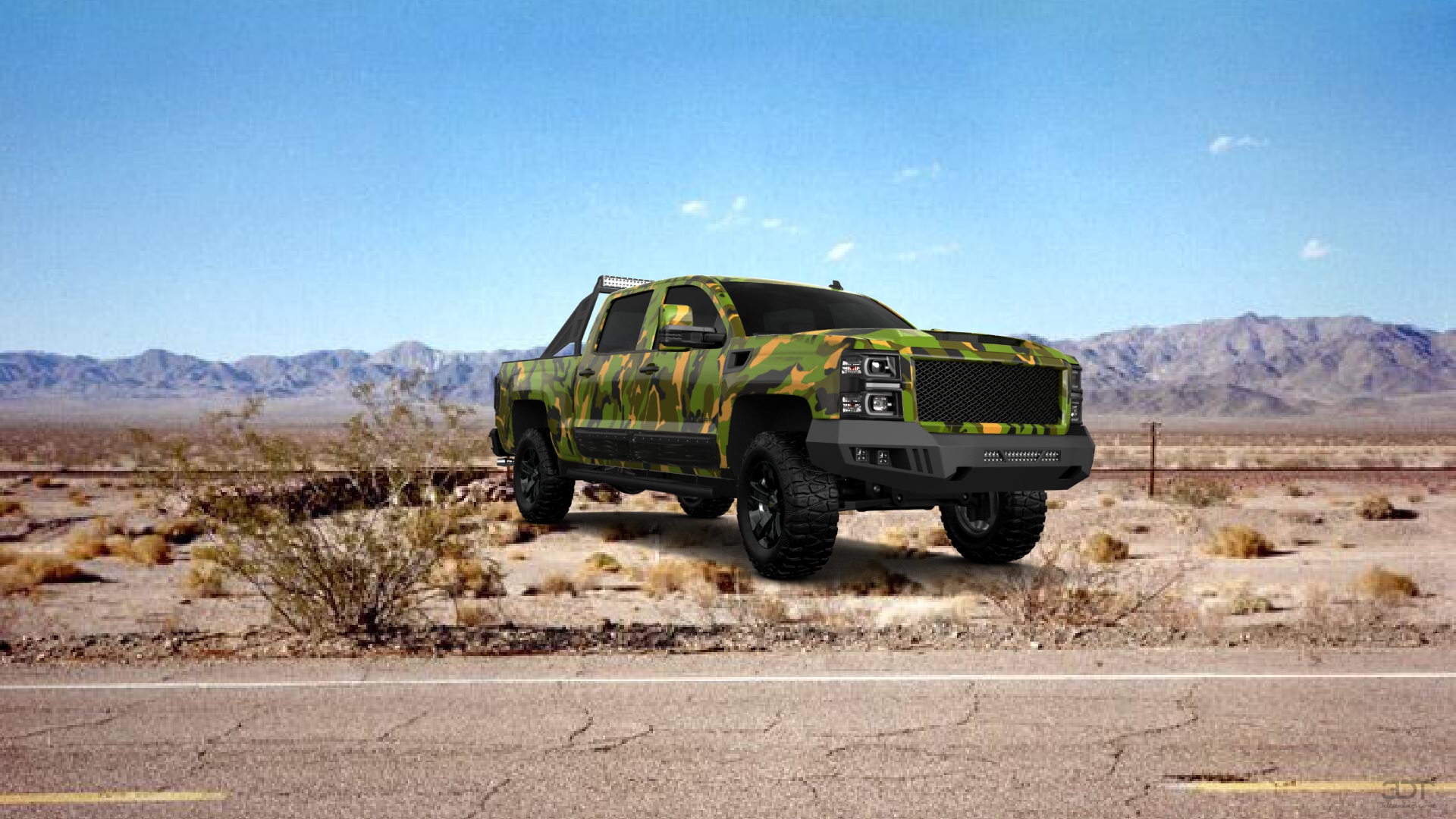 Chevrolet Silverado 1500 4 Door pickup truck 2014 tuning