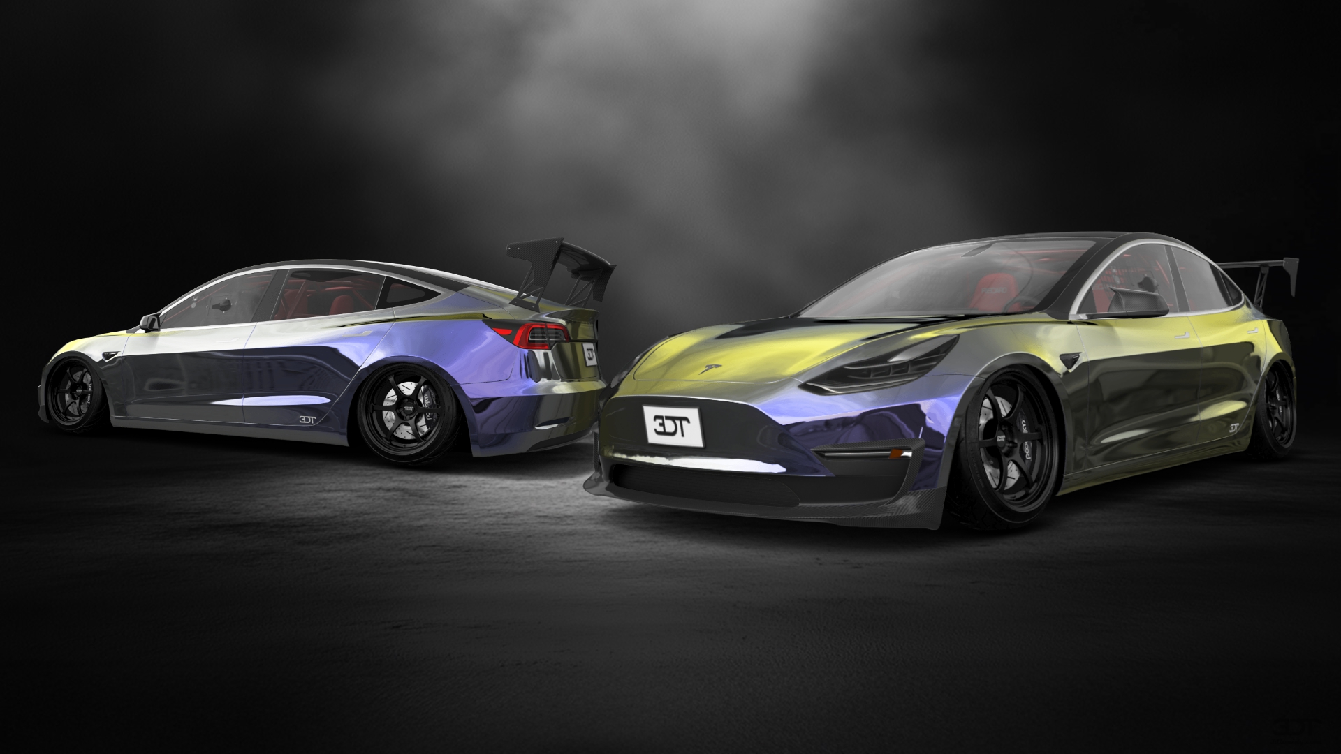 Tesla Model 3 4 Door Saloon 2017 tuning