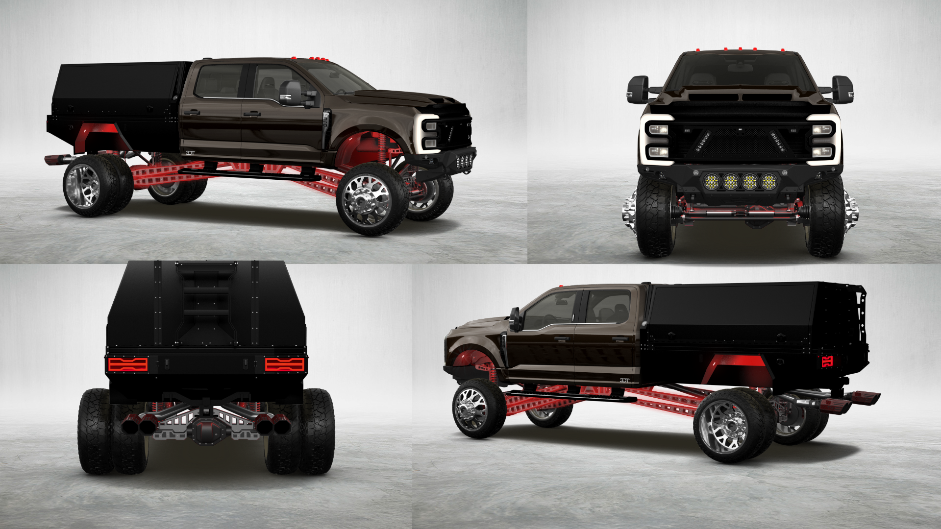 Ford F-350 DRW Crew Cab 4 Door pickup truck 2023 tuning