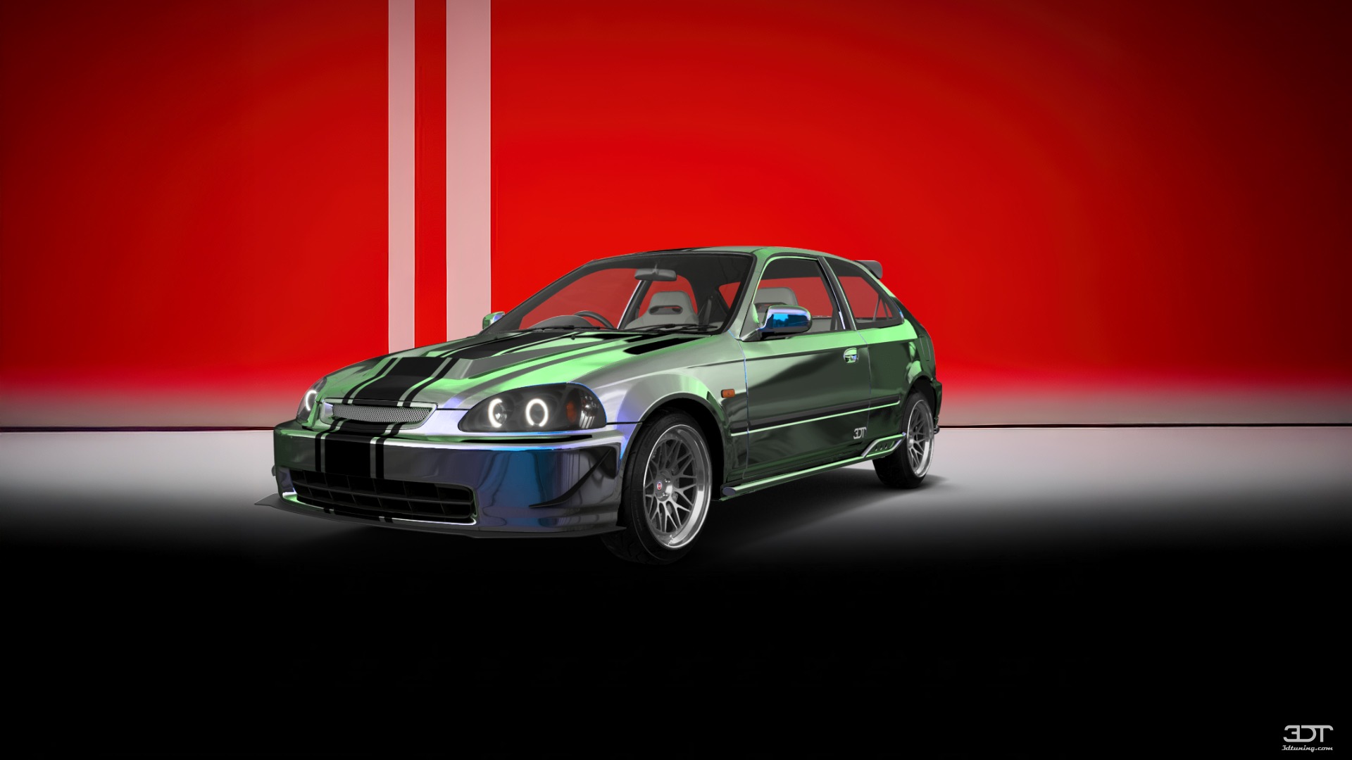 Honda Civic 3 Door Hatchback 1997 tuning