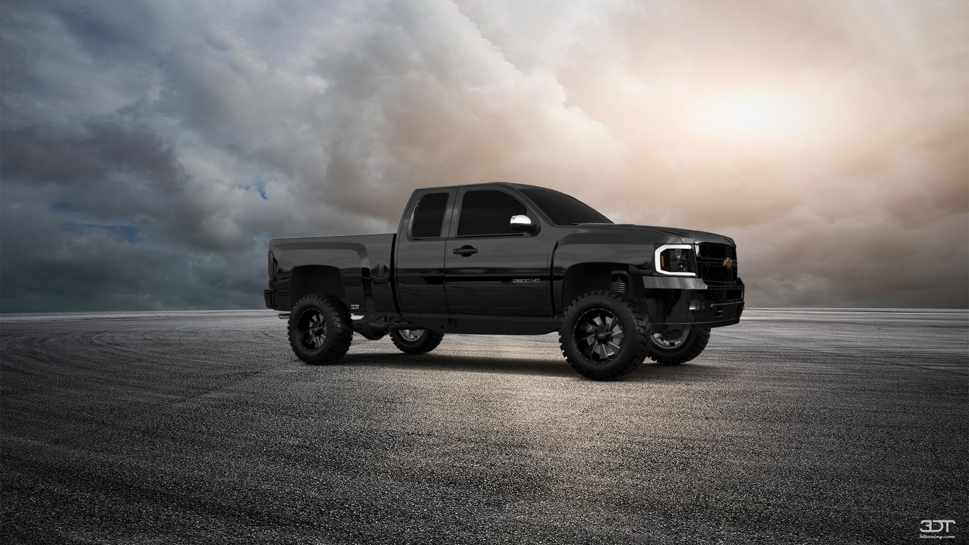 Chevrolet Silverado 2500 HD Extended Cab Pickup Truck 2007