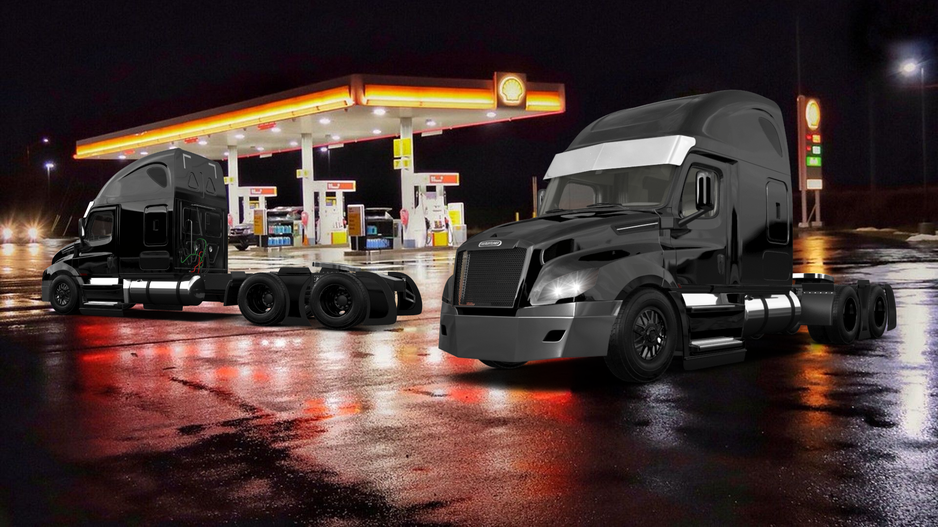 Freightliner Cascadia Sleeper Cab Truck 2018