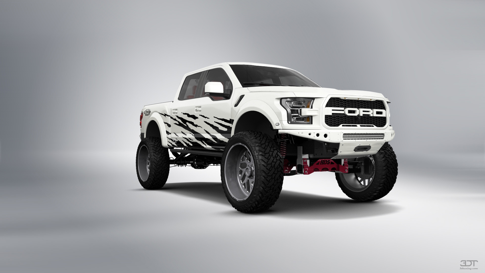 Ford F-150 Raptor 4 Door pickup truck 2017 tuning