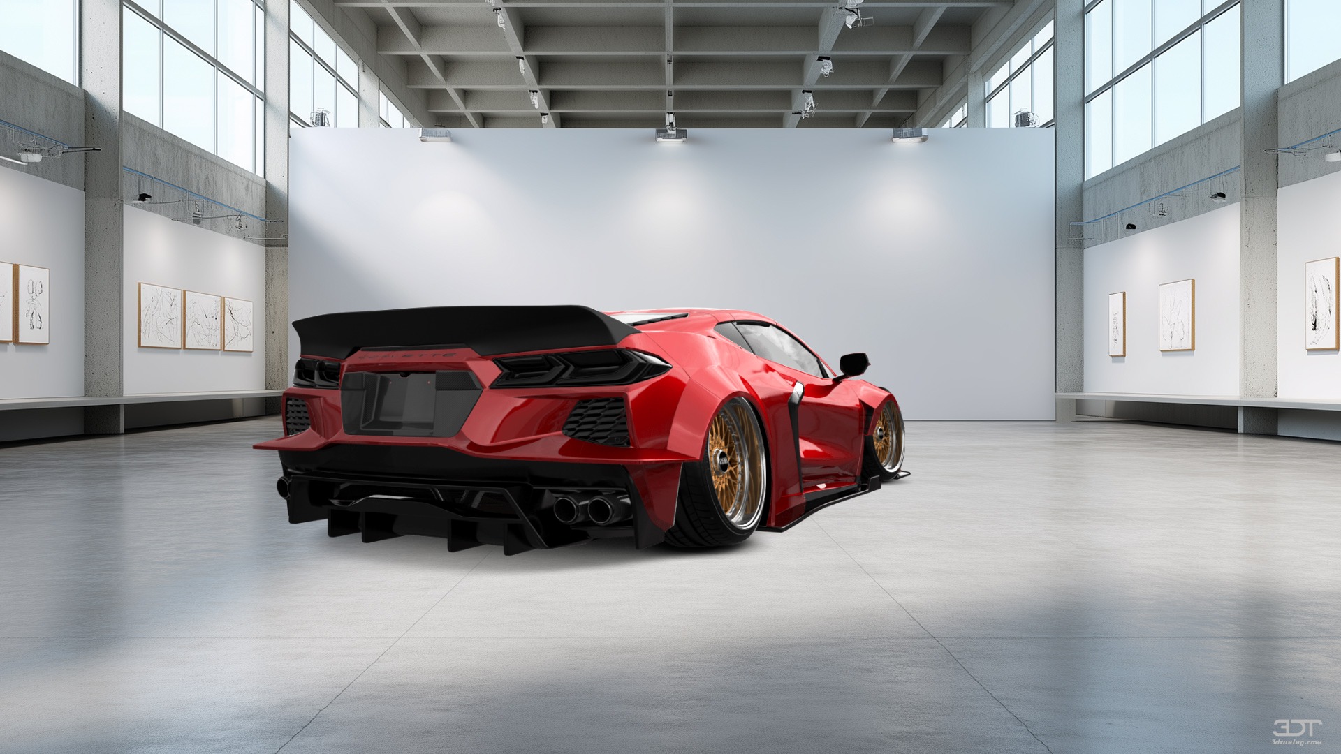 Chevrolet Corvette 2 door targa top 2020 tuning