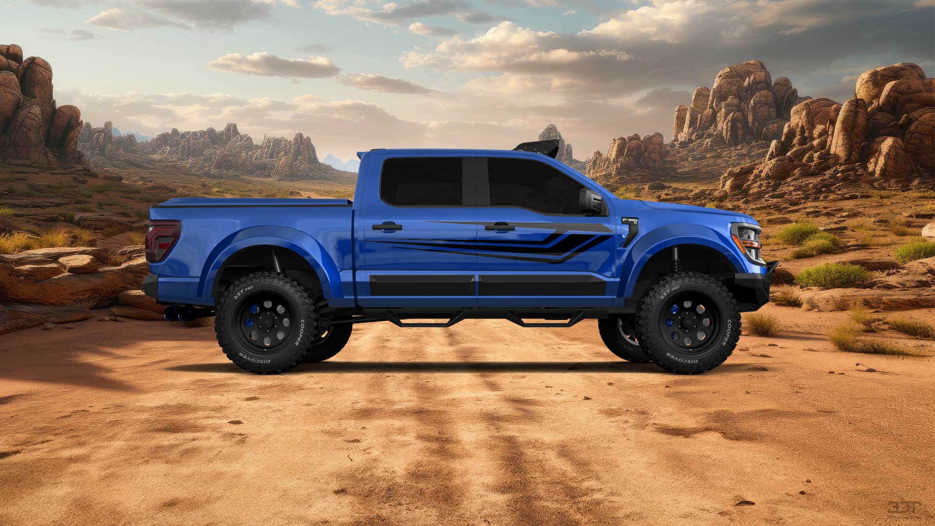 Ford F-150 SuperCrew 4 Door pickup truck 2024 Images