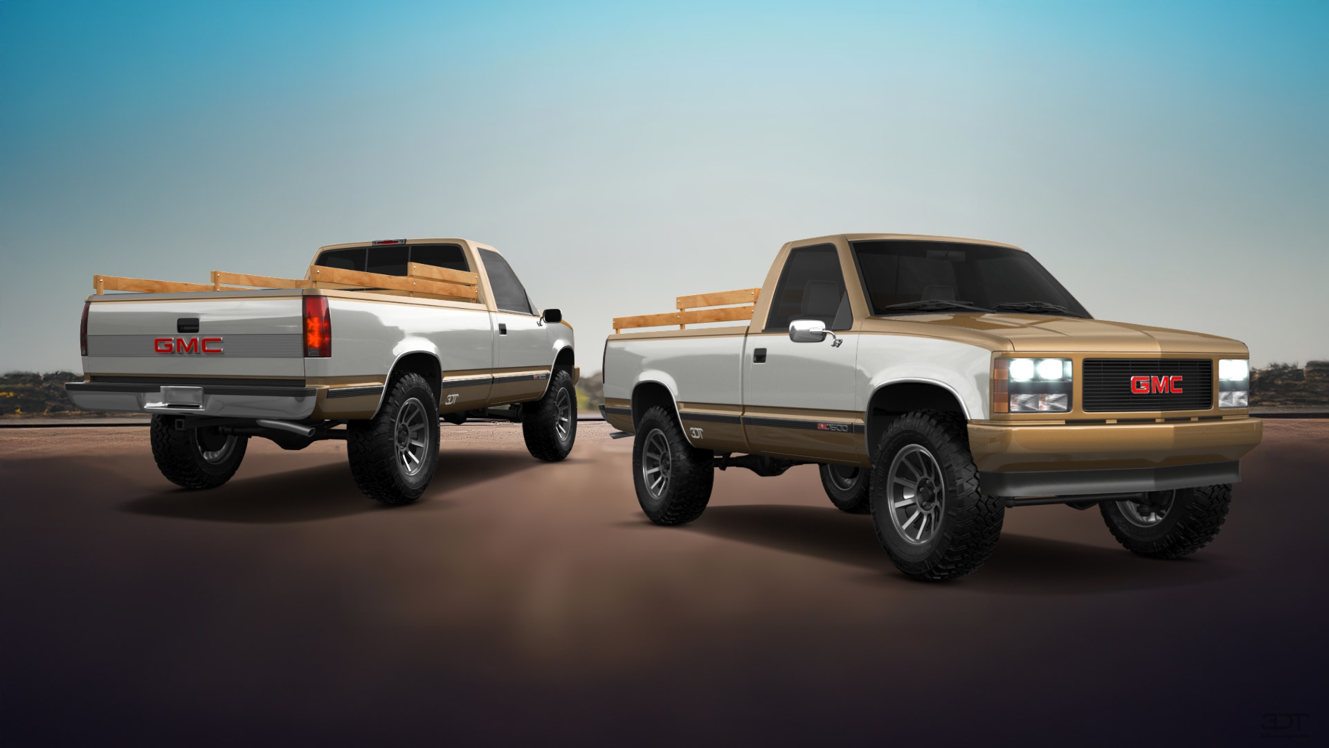 GMC Sierra 1500 2 Door pickup truck 1988 tuning