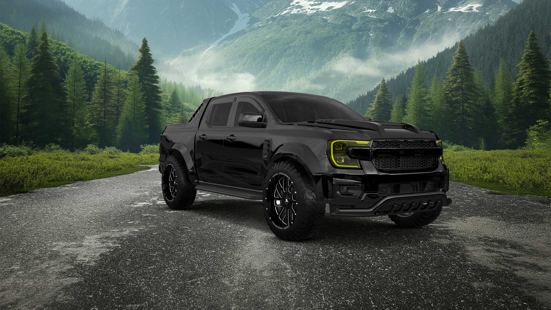 Ford Ranger 4 Door pickup truck 2022