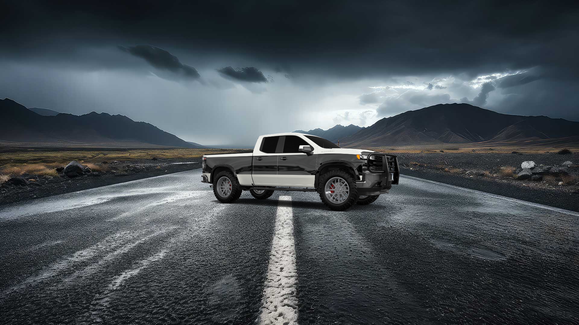 Chevrolet Silverado 1500 6.6 ft box 4 Door pickup truck 2021