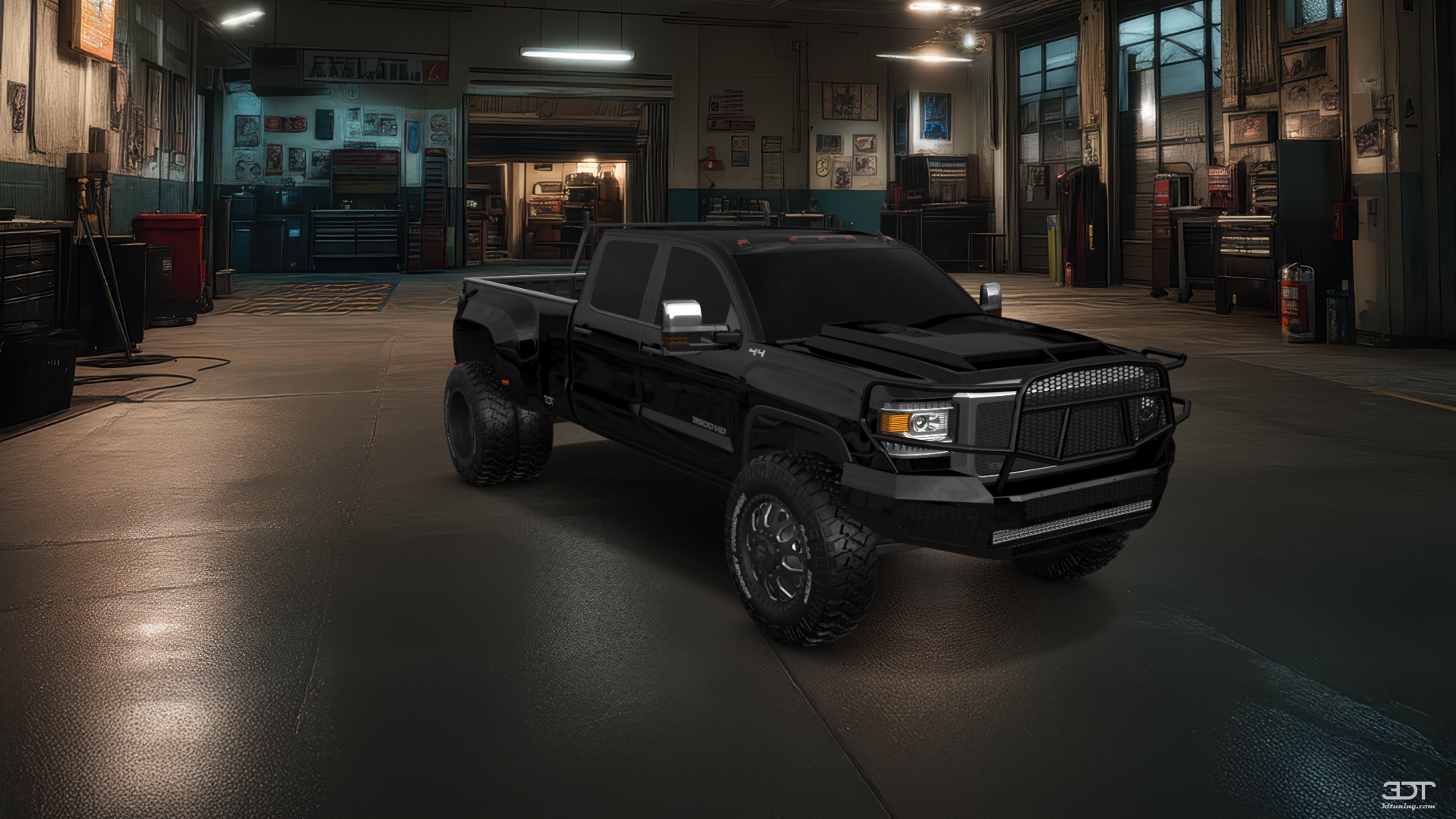 GMC Sierra 3500 HD Crew Cab 4 Door pickup truck 2015 tuning