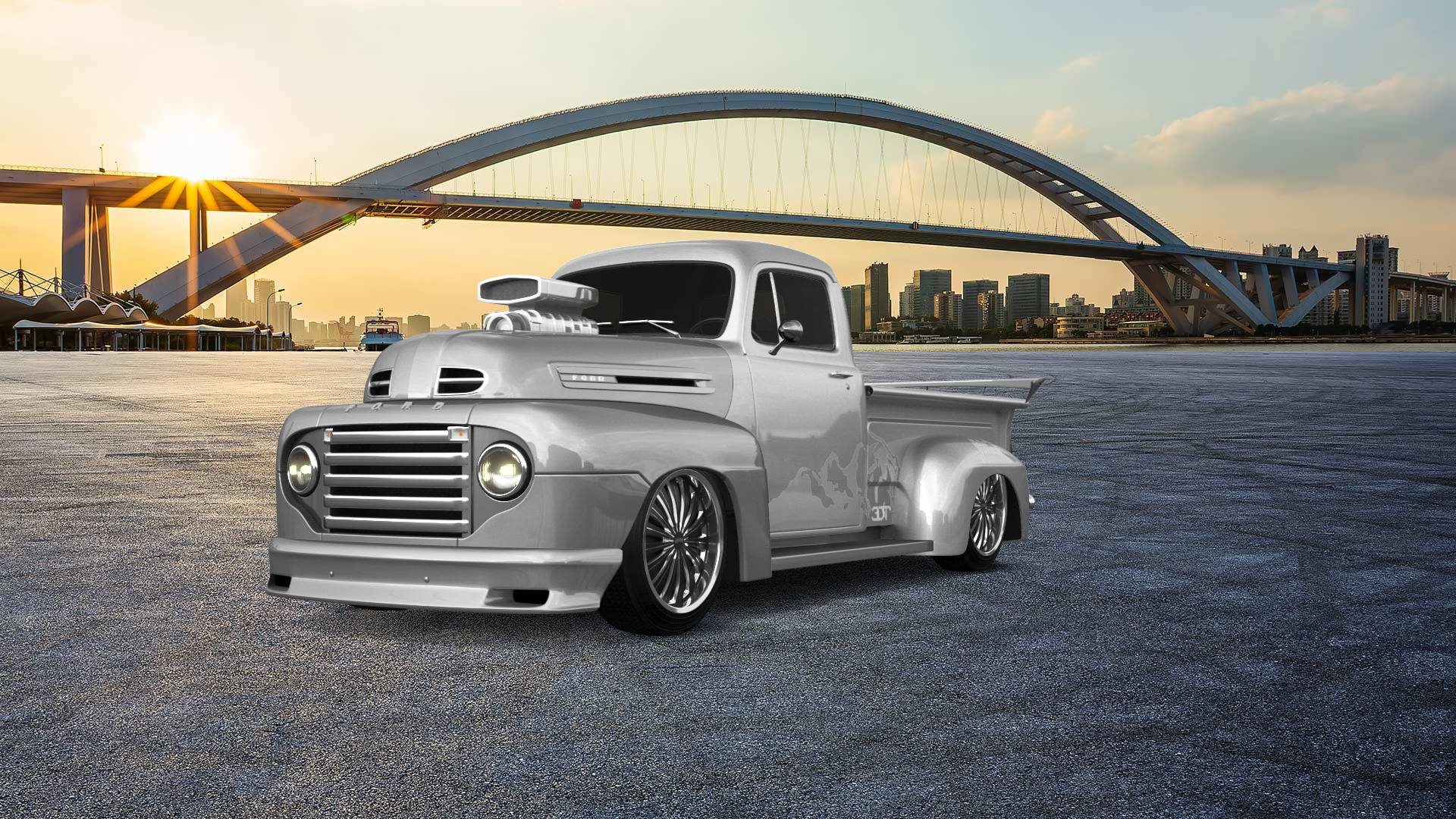 Ford F1 2 Door pickup truck 1949 Bilder
