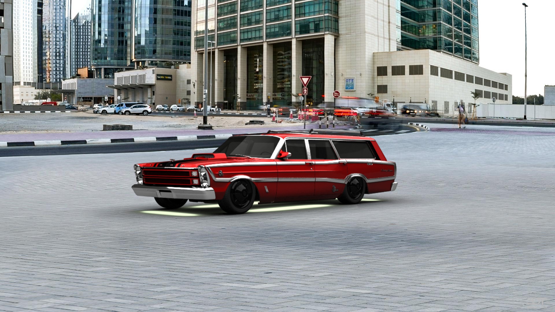 Ford Country Squire Wagon 1966