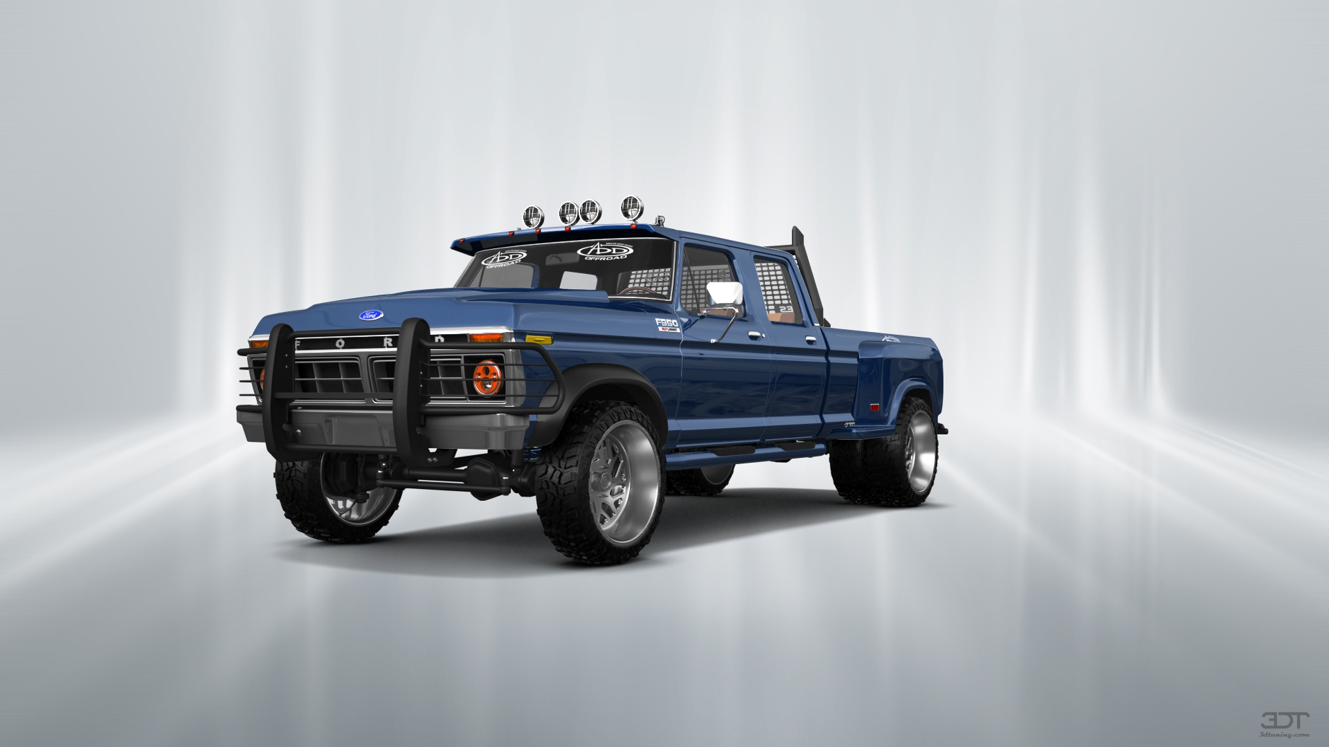 Ford F-350 Dually 4 Door pickup truck 1973