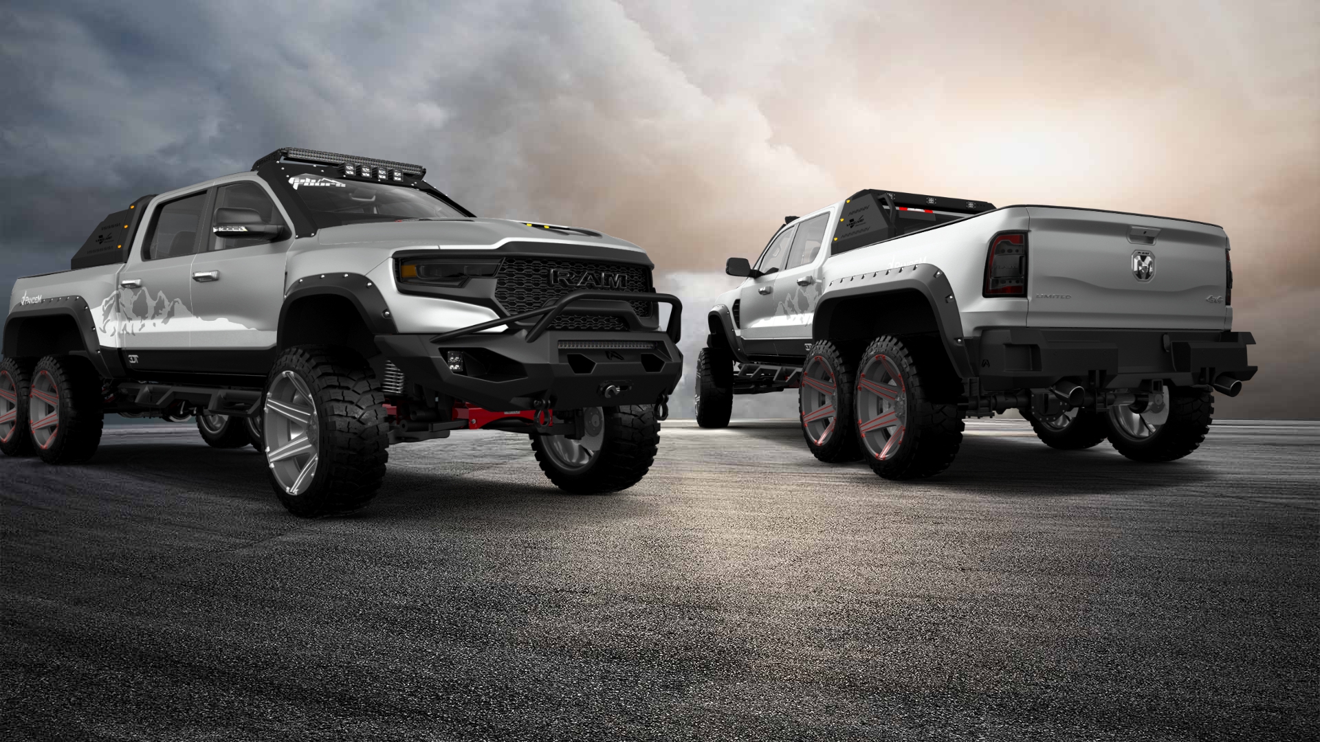 Dodge Ram Hennessey Mammoth 6X6 Truck 2021 tuning