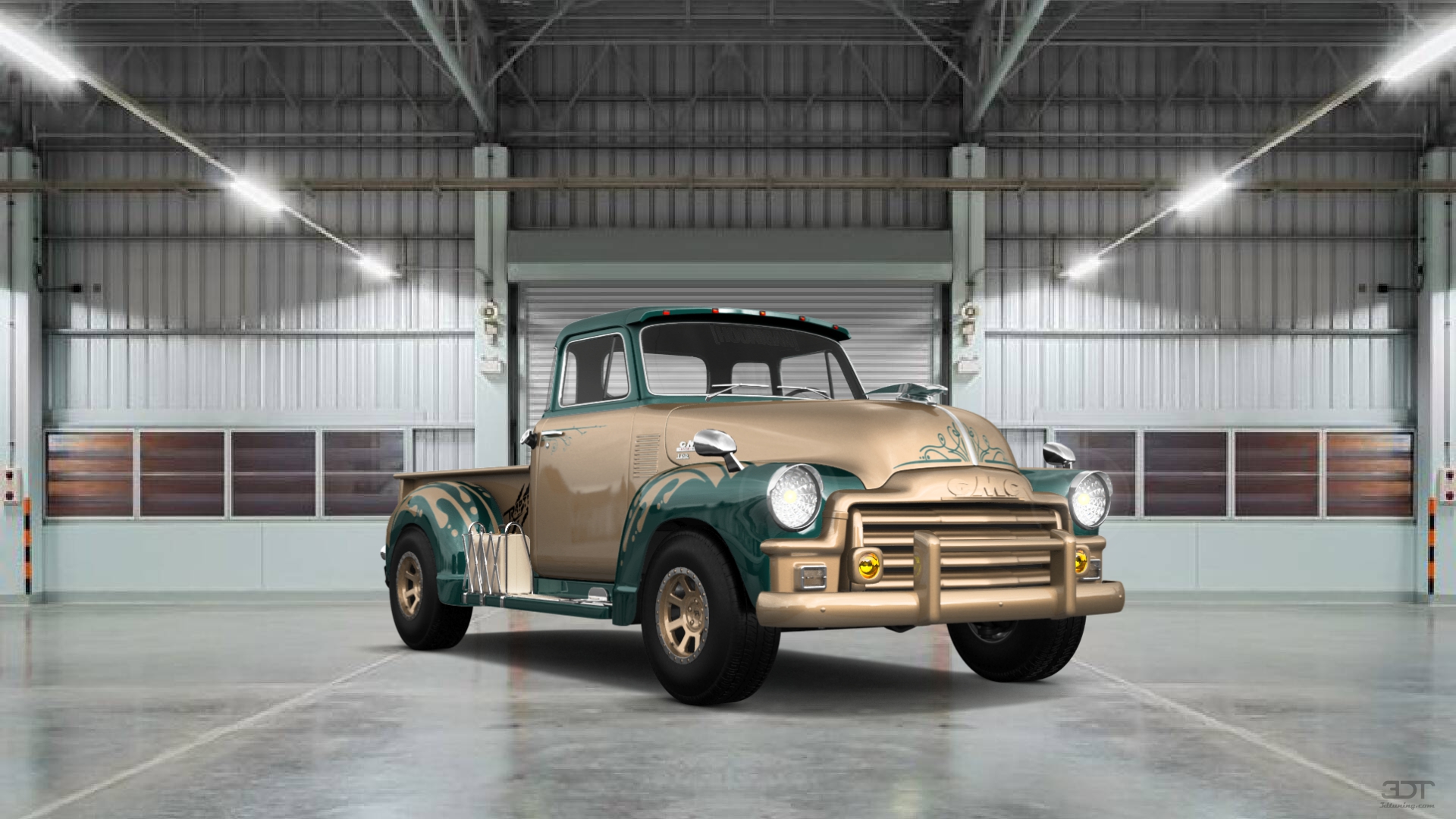 GMC 100 Stepside 2 Door pickup truck 1954