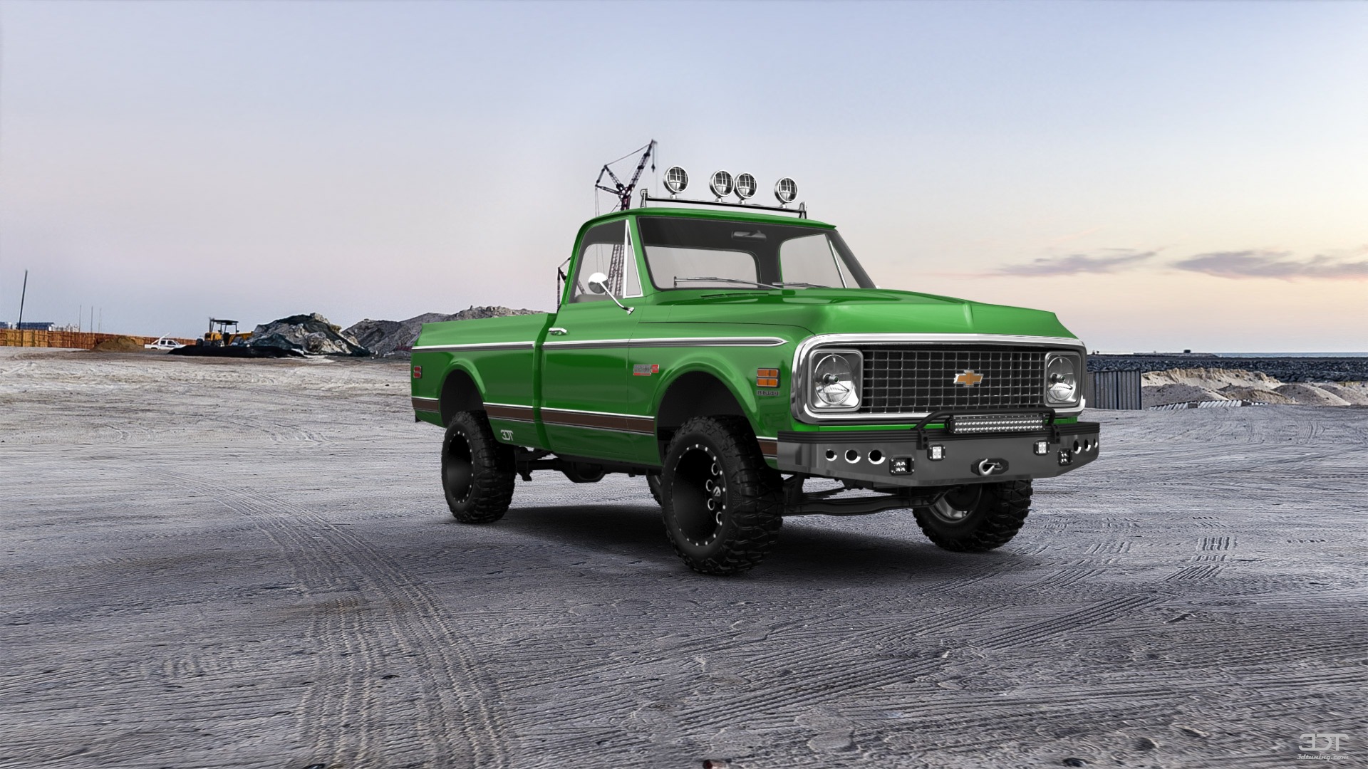 Chevrolet C-10 Cheyenne 2 Door pickup truck 1972
