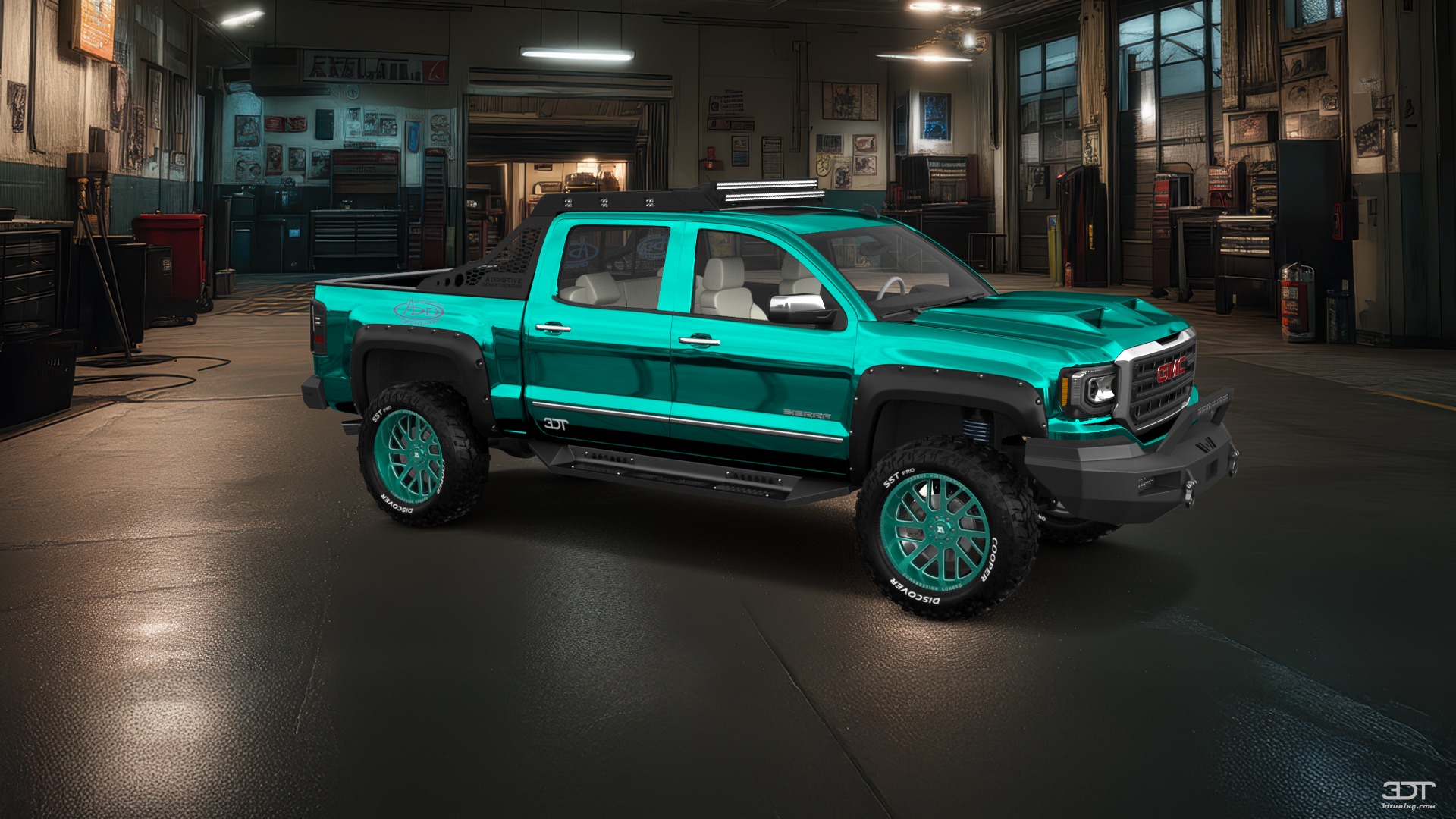 GMC Sierra 1500 Crew Cab 4 Door pickup truck 2016 tuning