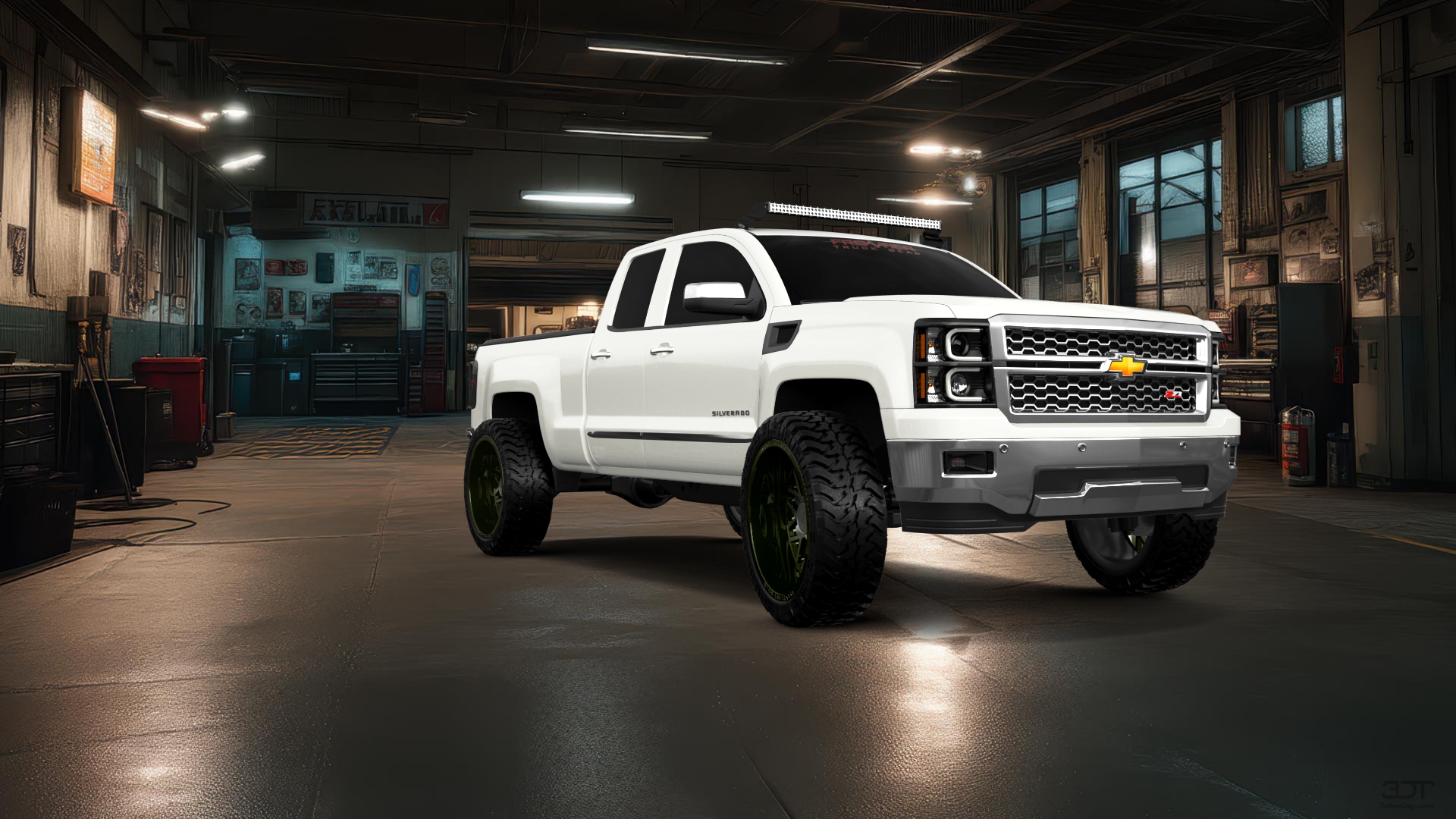 Chevrolet Silverado 1500 6.5 ft box 4 Door pickup truck 2014 tuning