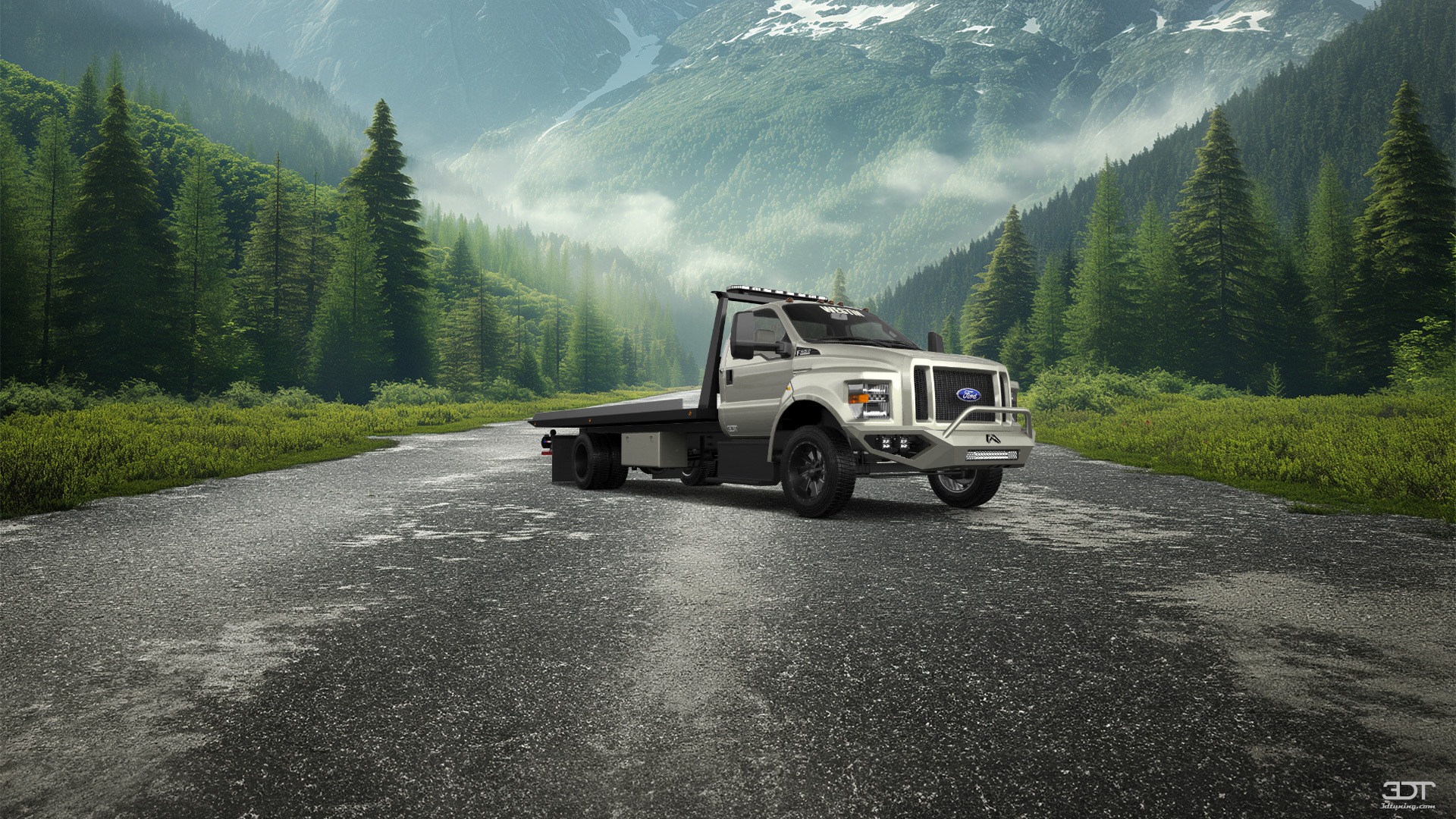 Ford F-650 Tow Truck Pickup 2016
