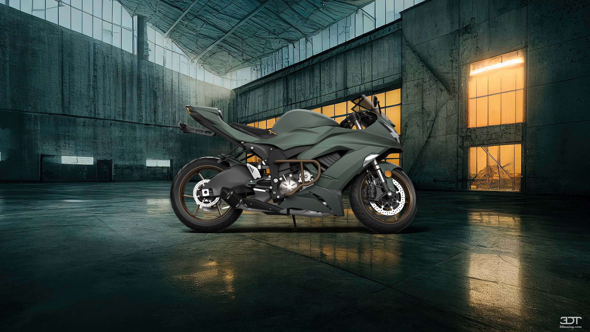 Kawasaki Ninja ZX 6R Sport Bike 2015