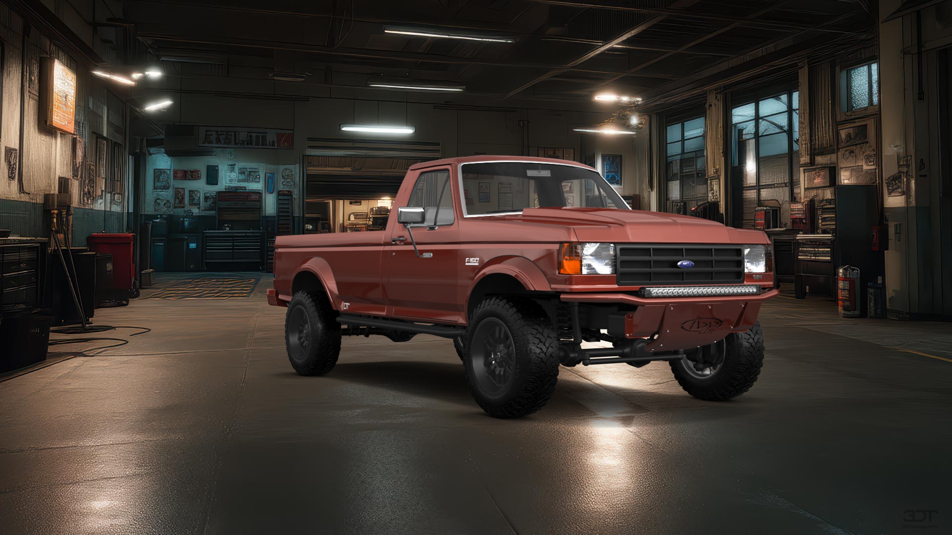 Ford F-150 2 Door pickup truck 1987 tuning