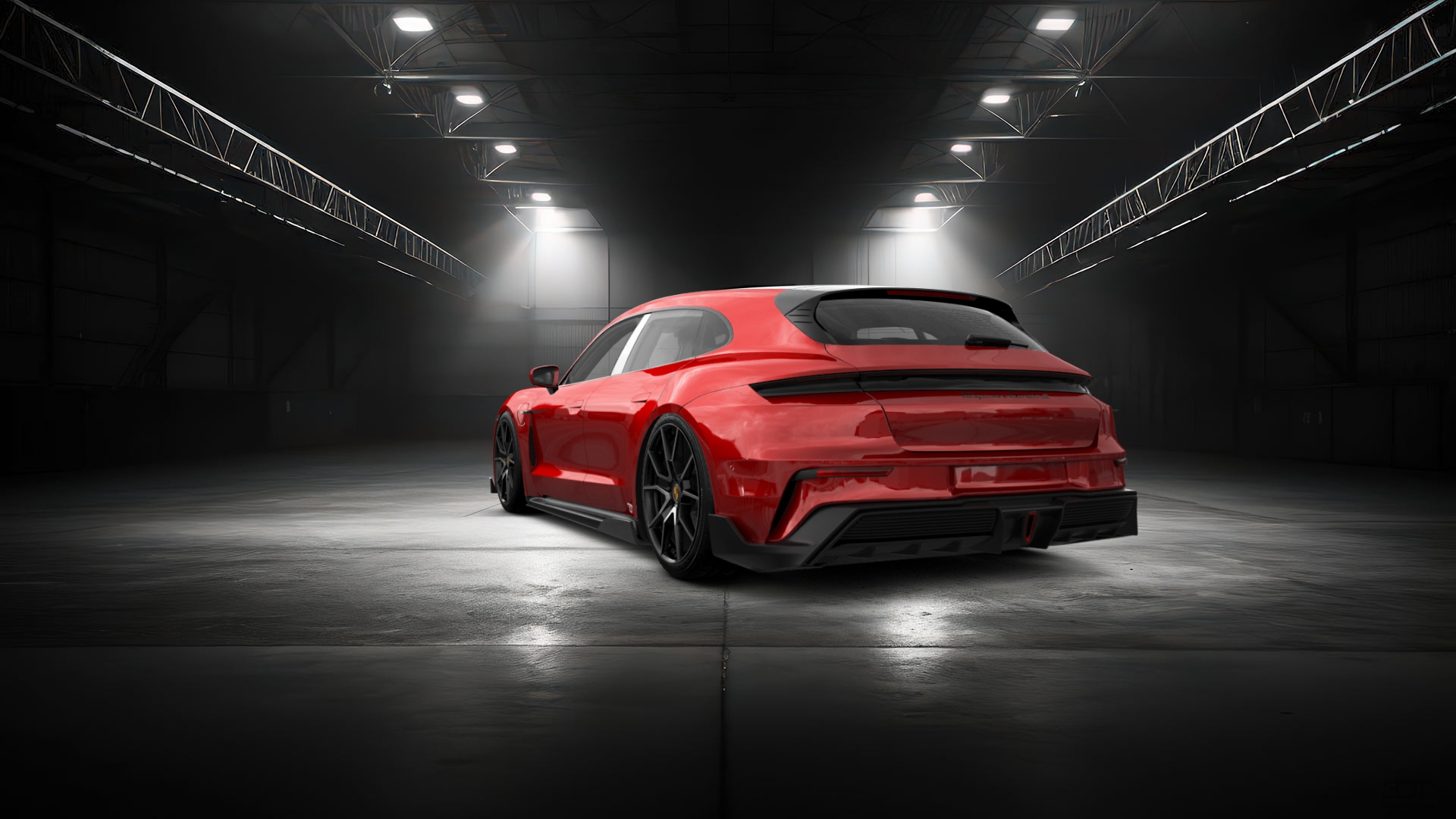 Porsche Taycan Sport Turismo Shooting Brake 2019 tuning