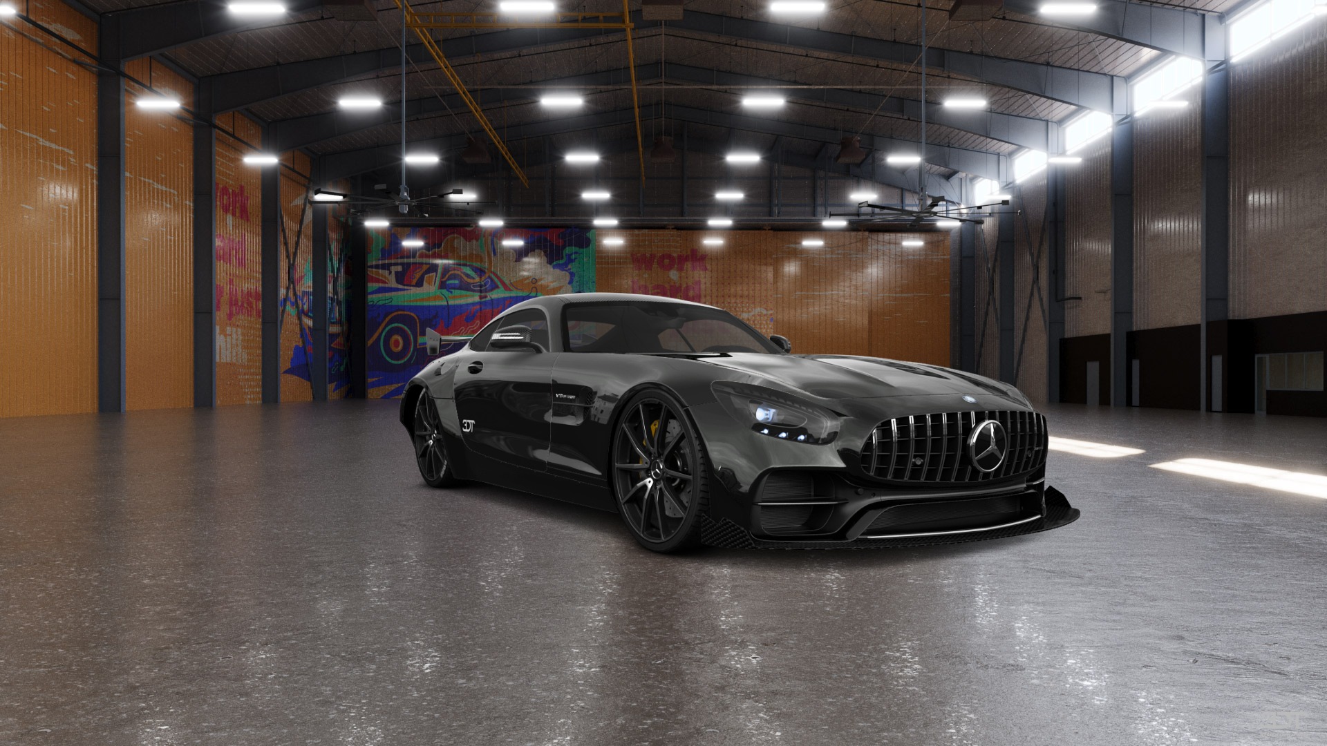 Mercedes AMG GT 2 door fastback coupe 2016