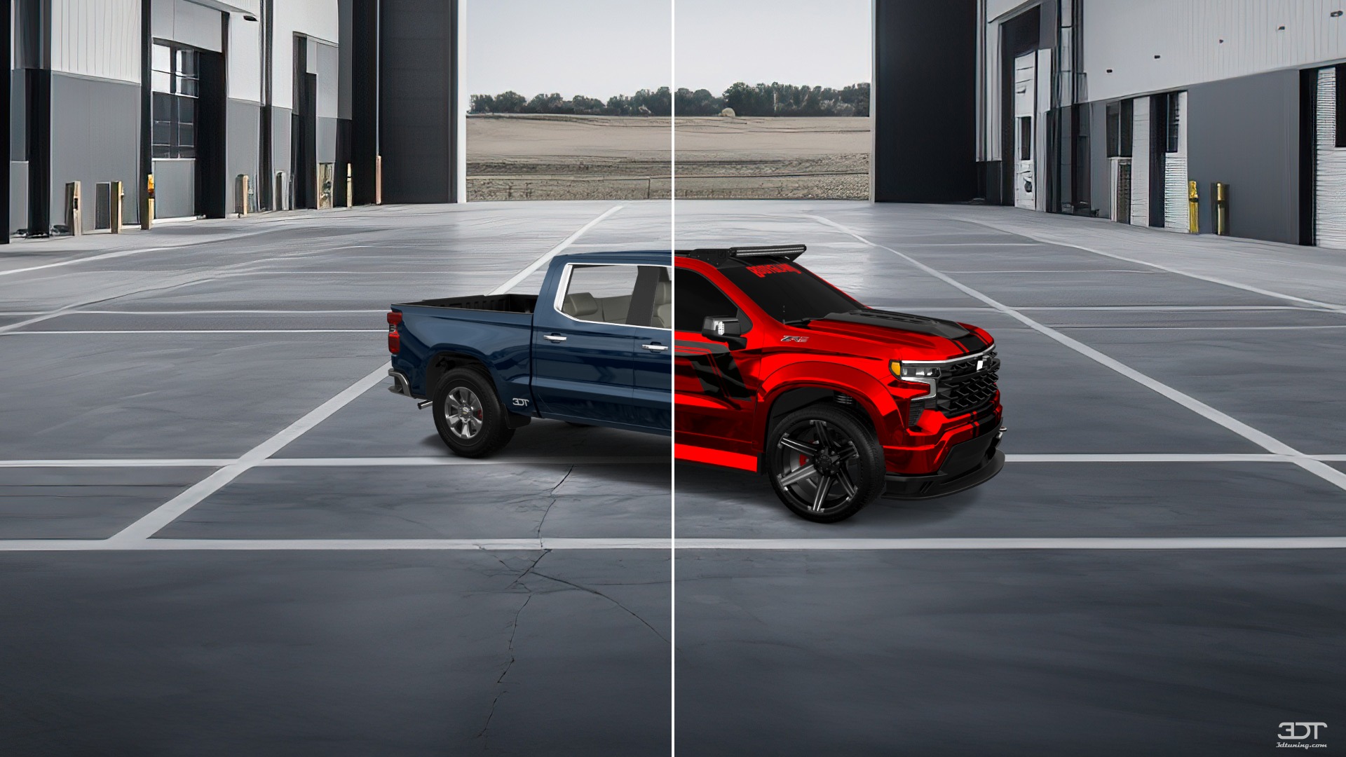 Chevrolet Silverado 1500 Crew Cab 5.8 ft box 4 Door pickup truck 2023 Images