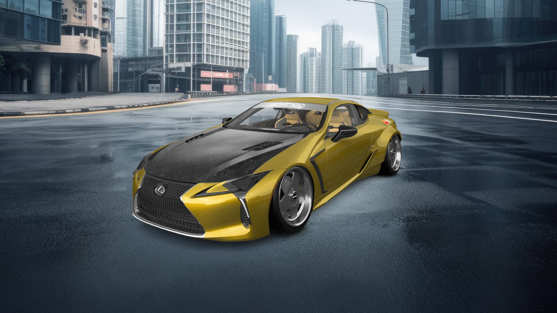 Lexus LC500 2 door fastback coupe 2017