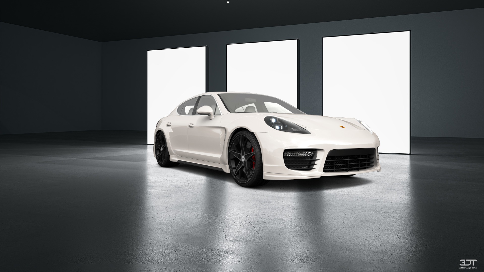 Porsche Panamera 4 door fastback saloon 2011