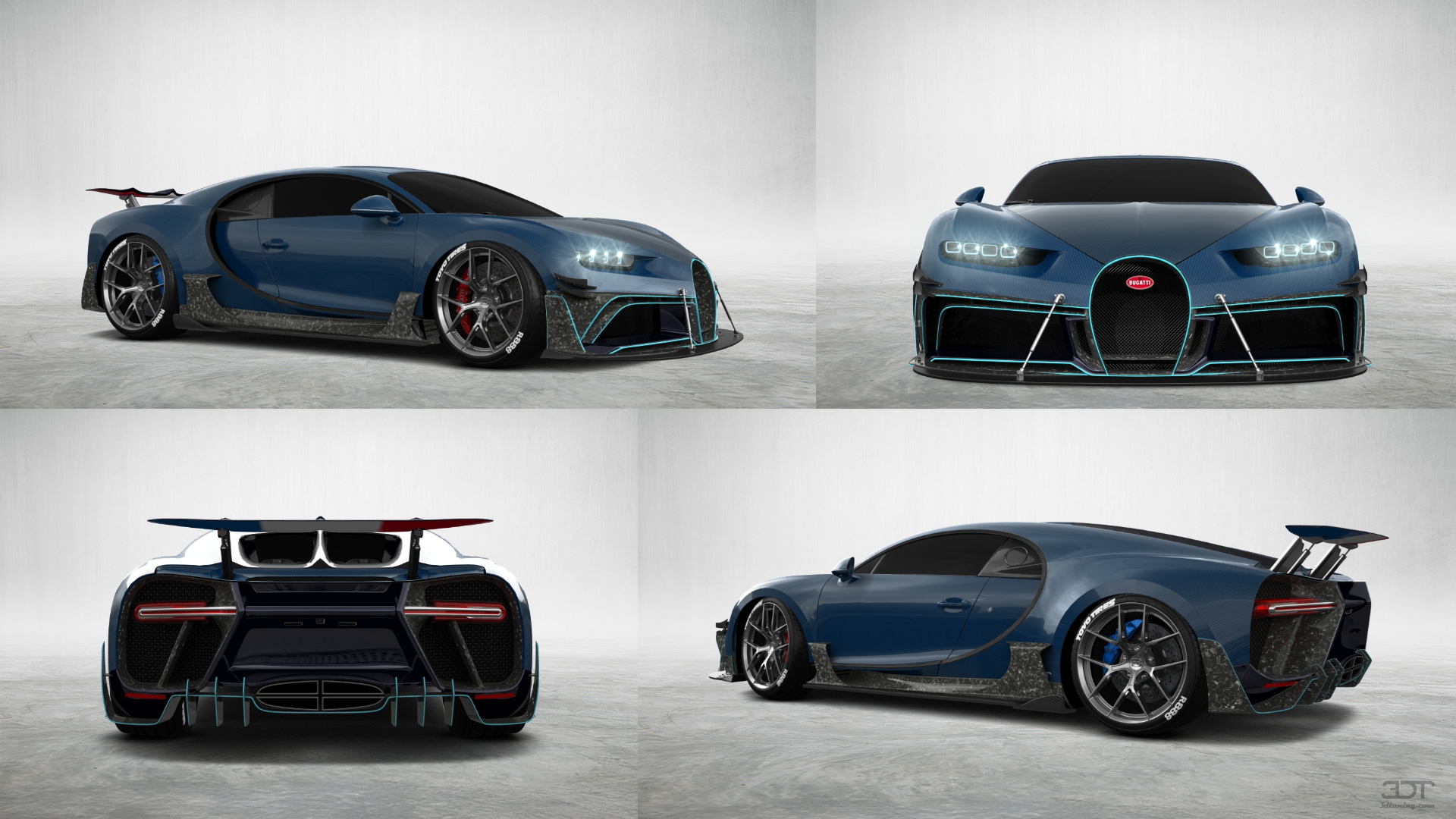 Bugatti Chiron 2 Door Coupe 2016